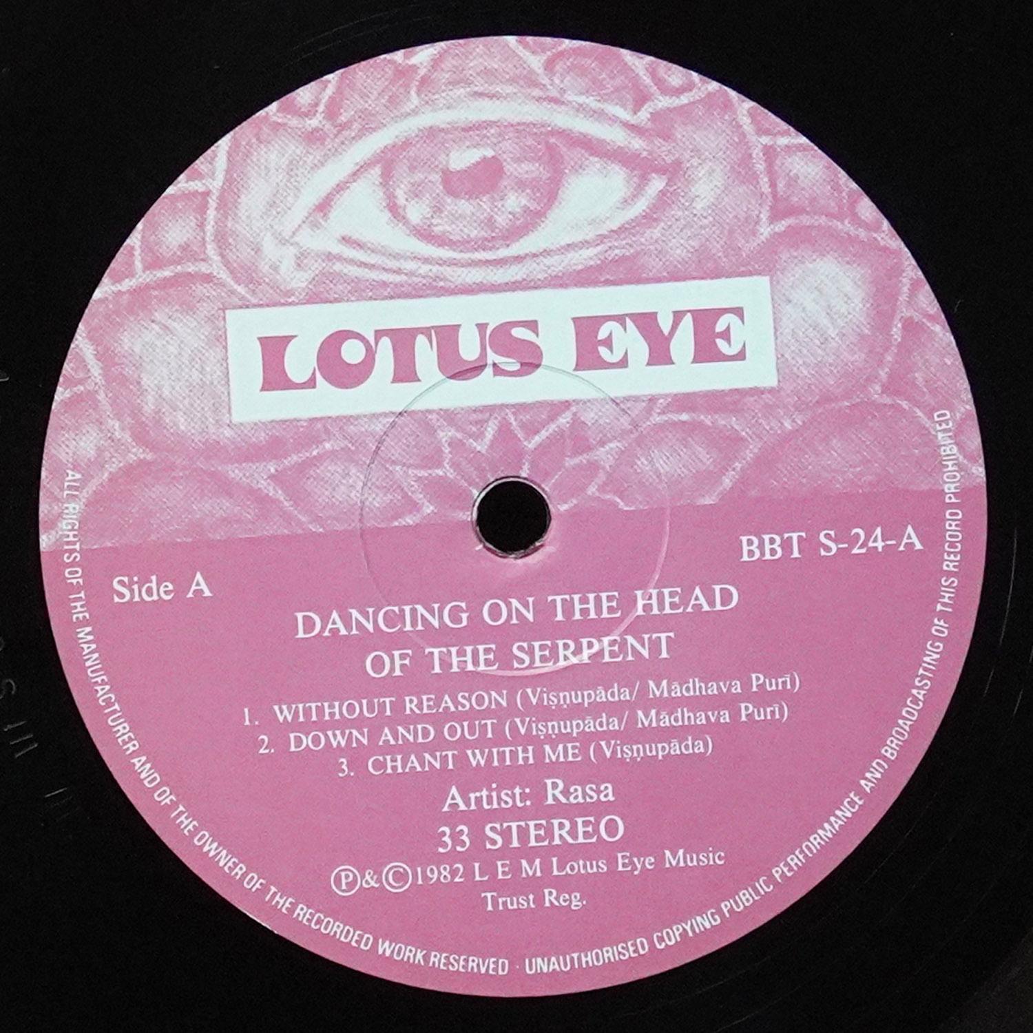 LP Rasa — Dancing On The Head Of The Serpent фото 2
