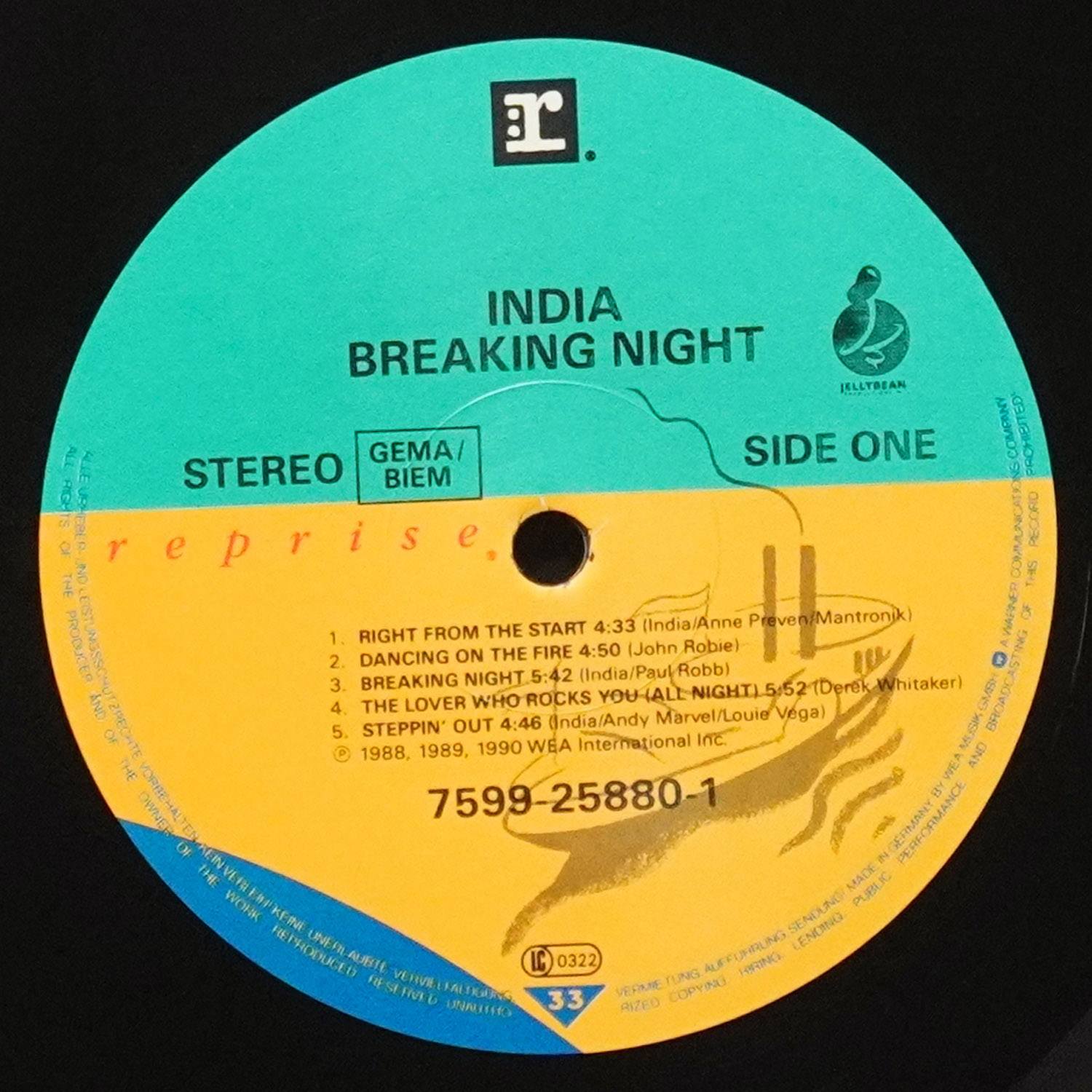 LP India — Breaking Night фото 2