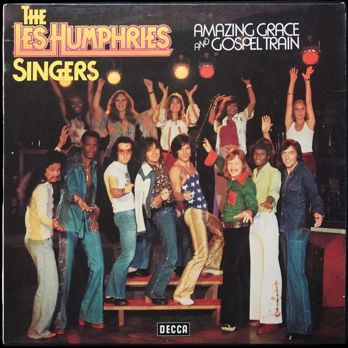 LP Les Humphries Singers — Amazing Grace And Gospel Train фото