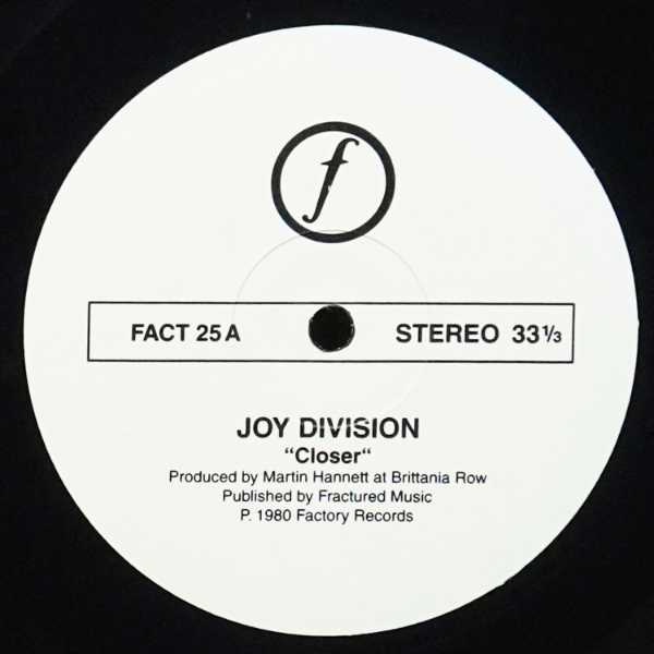 LP Joy Division — Closer фото 3