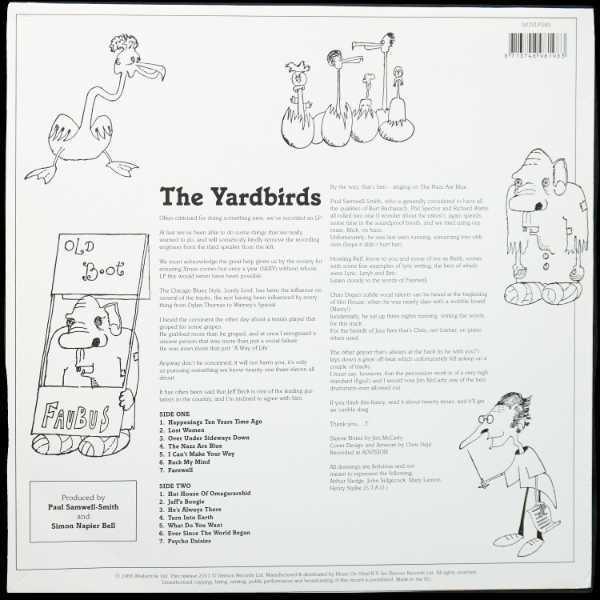 LP Yardbirds — Roger The Engineer (моно) фото 2