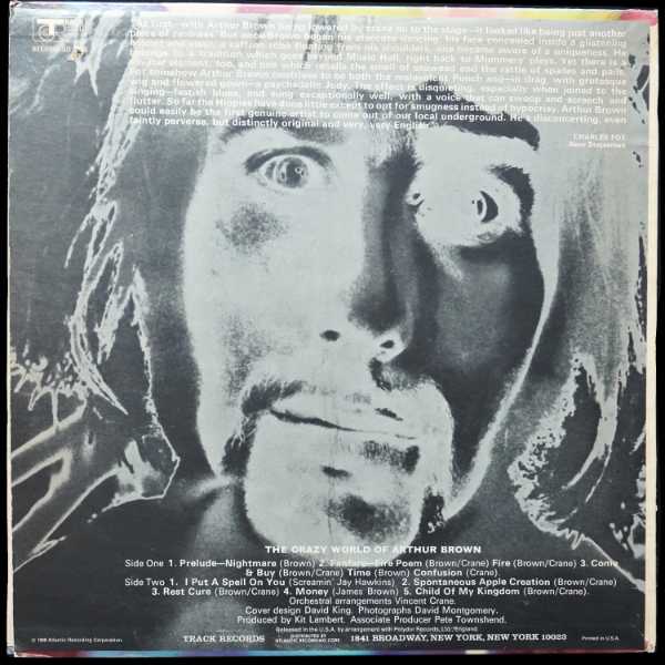 LP Crazy World Of Arthur Brown — Crazy World Of Arthur Brown фото 2