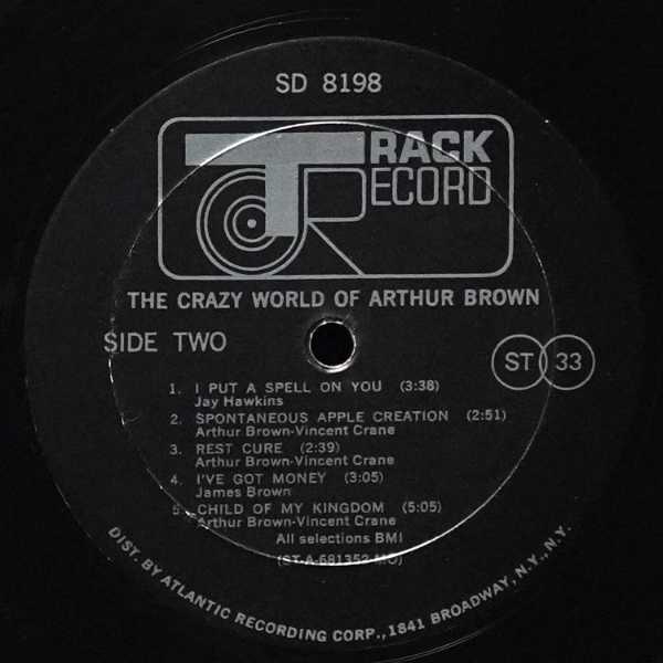LP Crazy World Of Arthur Brown — Crazy World Of Arthur Brown фото 4
