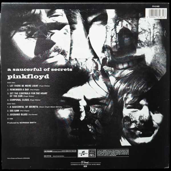 LP Pink Floyd — A Saucerful Of Secrets фото 2