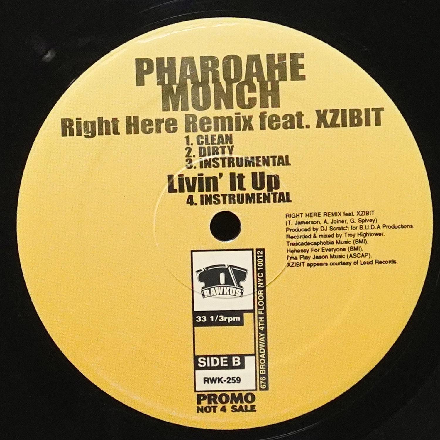 LP Pharoahe Monch — Light / Livin' It Up/ Right Here (Remix) (макси сингл) фото 2
