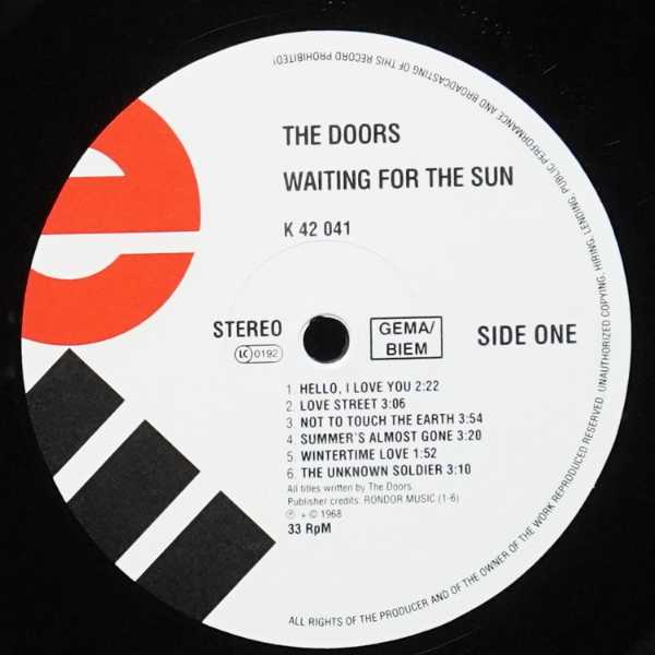 LP Doors — Waiting For The Sun фото 3