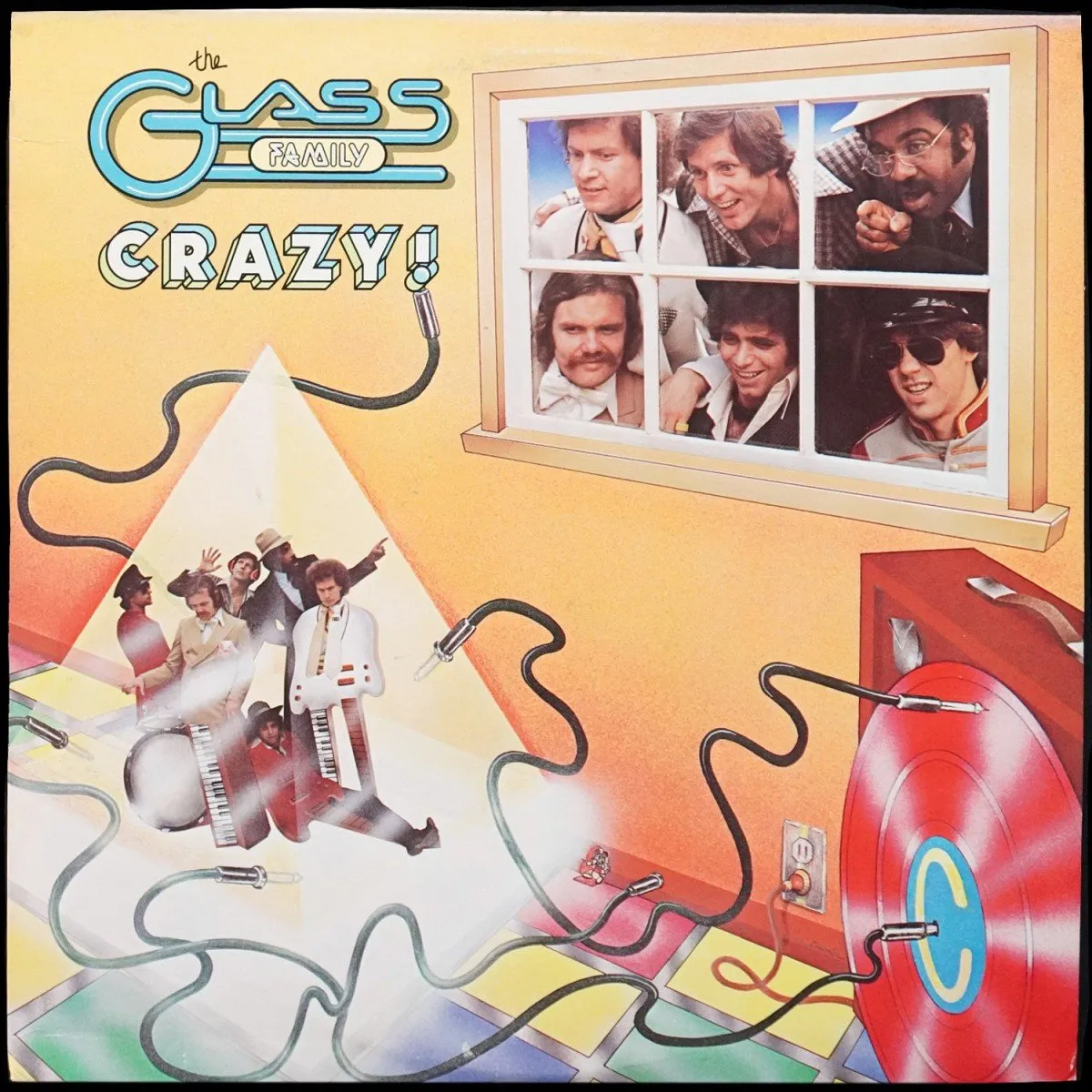 LP Glass Family — Crazy! (цветной винил) фото