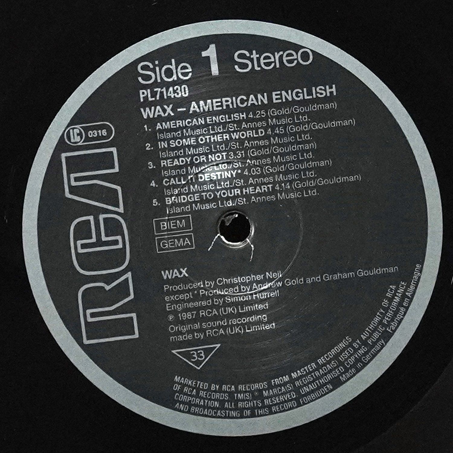 LP Wax — American English фото 2
