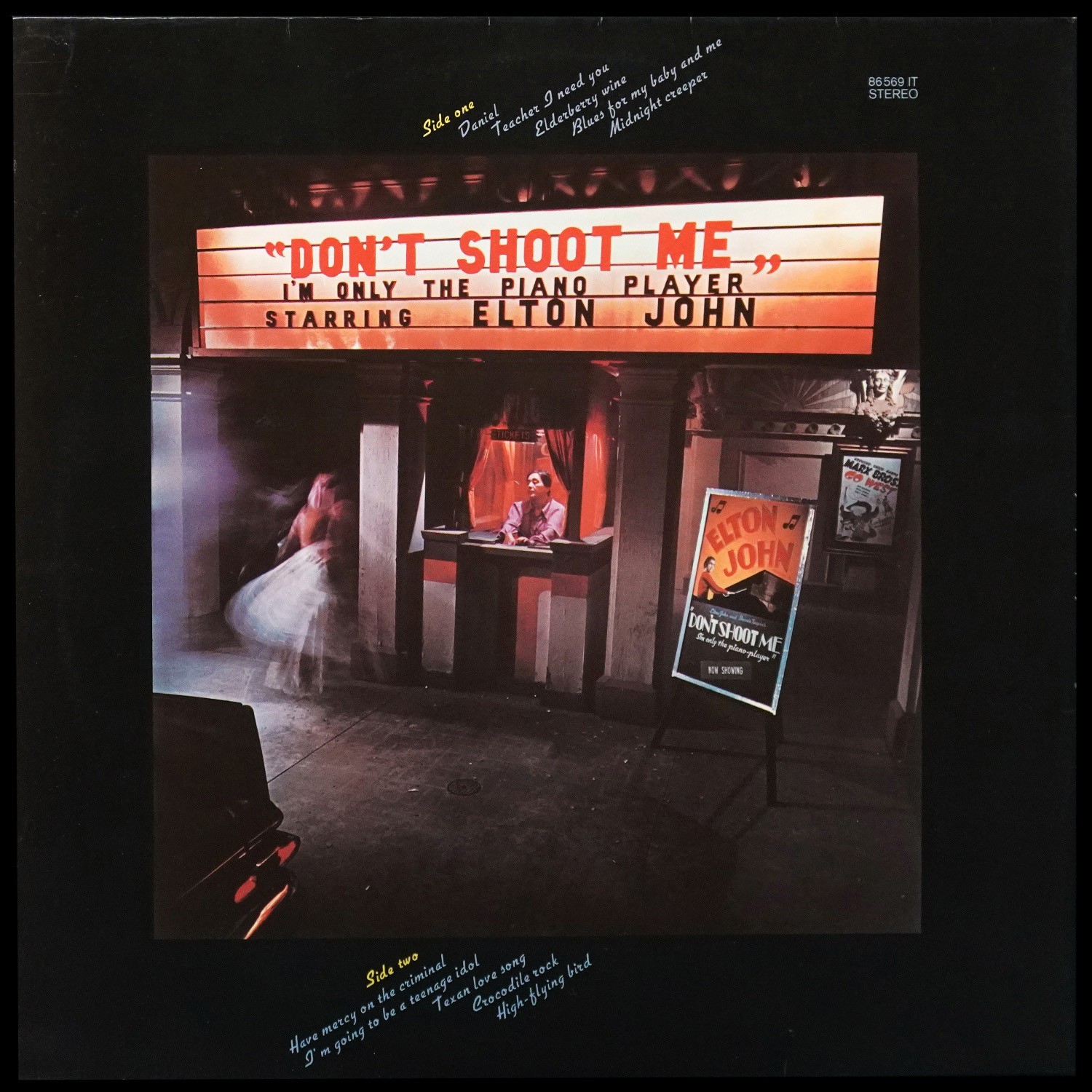 LP Elton John — Don't Shoot Me I'm Only The Piano Player (обложка-буклет) фото 2