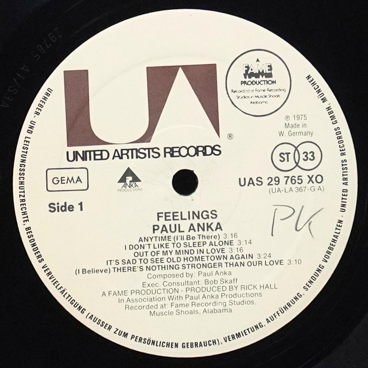 LP Paul Anka — Feelings фото 2