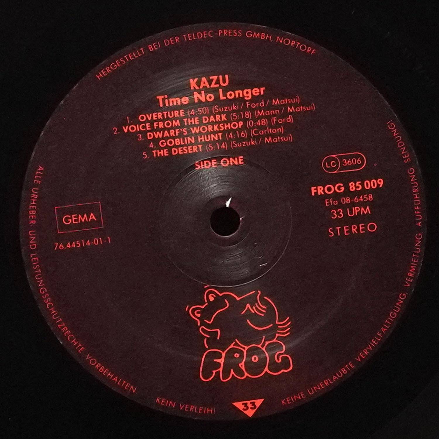 LP Kazu Matsui — Time No Longer фото 2
