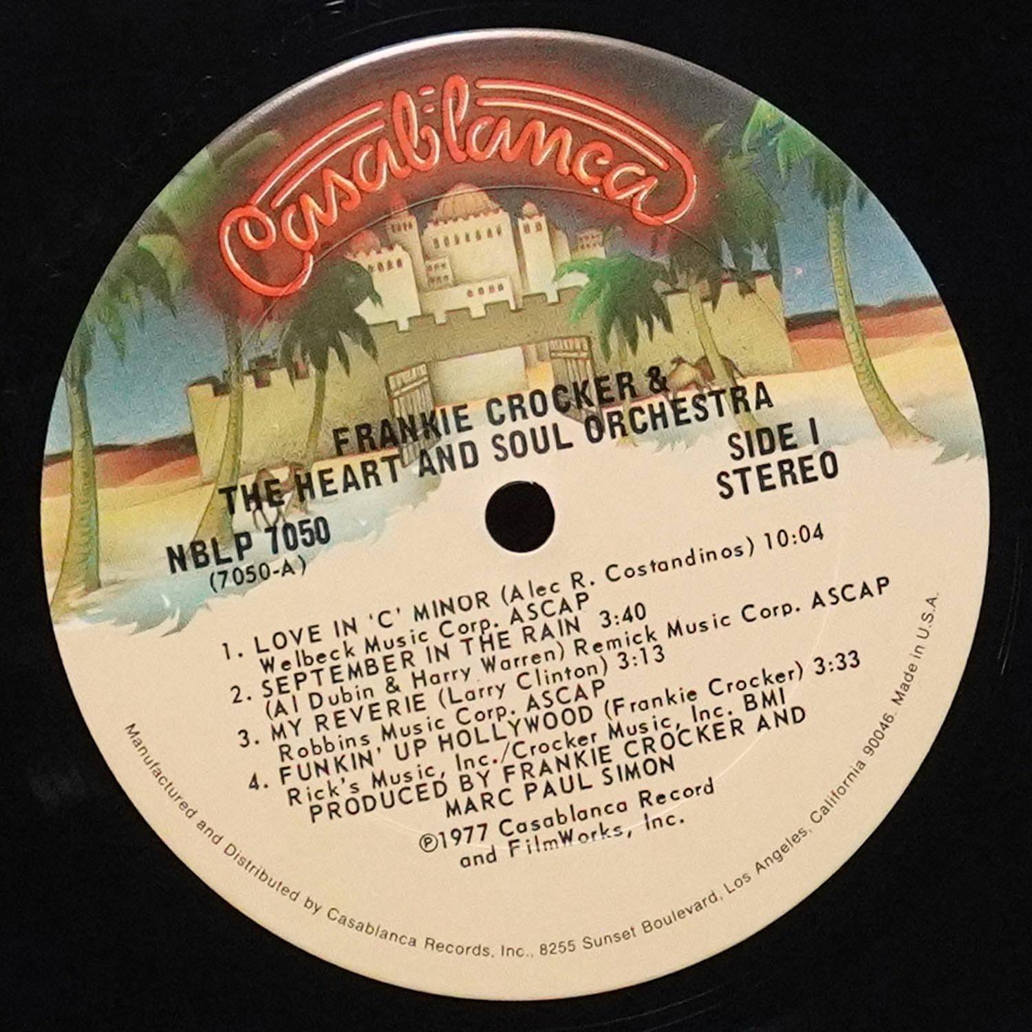 LP Frankie Crocker — Frankie Crocker & The фото 2