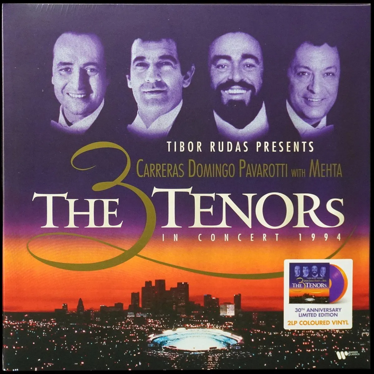 LP Luciano Pavarotti — 3 Tenors In Concert 1994 (2LP) фото