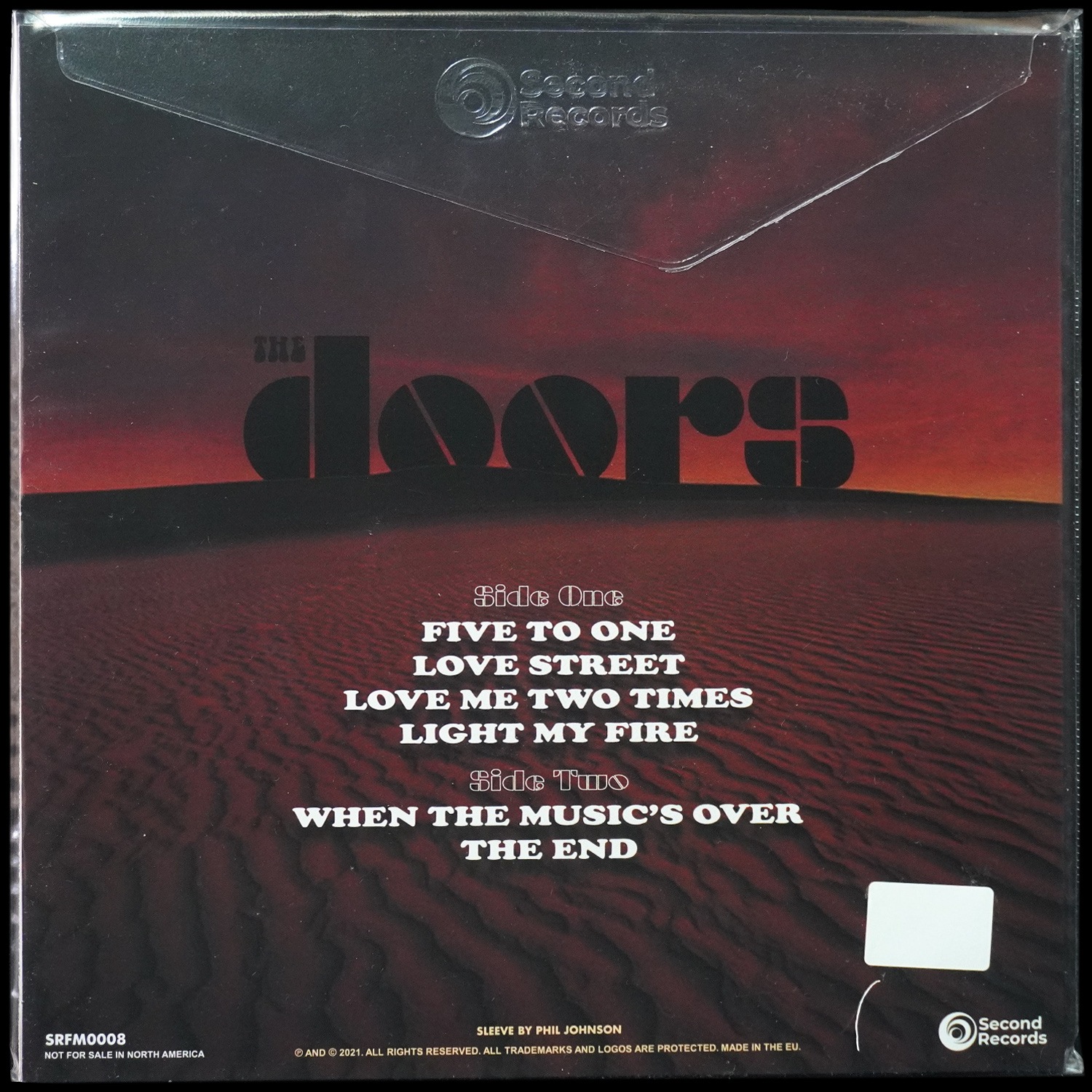 LP Doors — When The Music's Over (цветной винил) фото 2