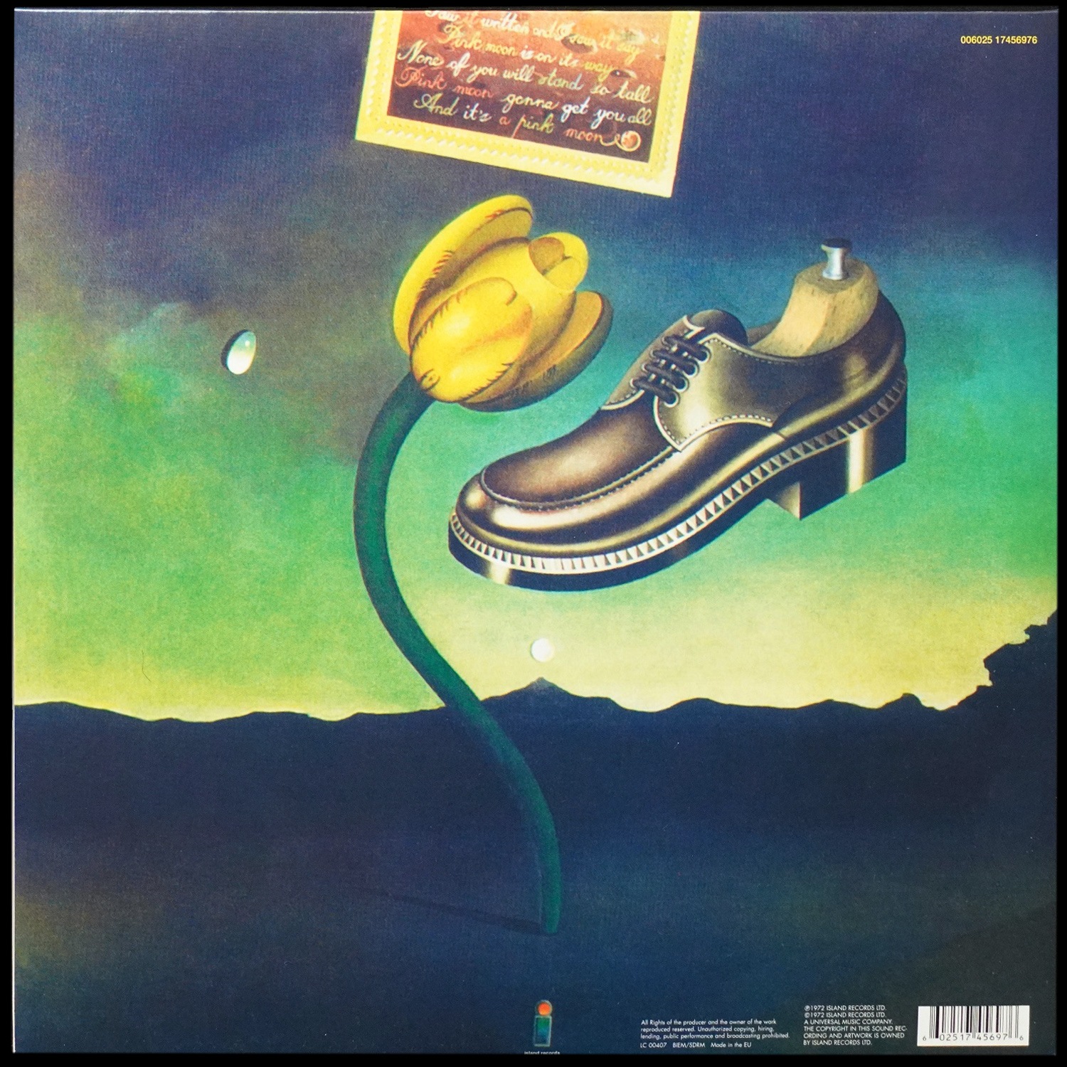 LP Nick Drake — Pink Moon фото 2