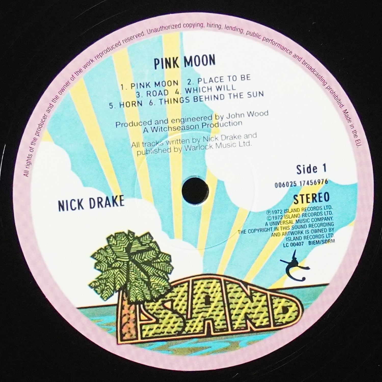 LP Nick Drake — Pink Moon фото 3