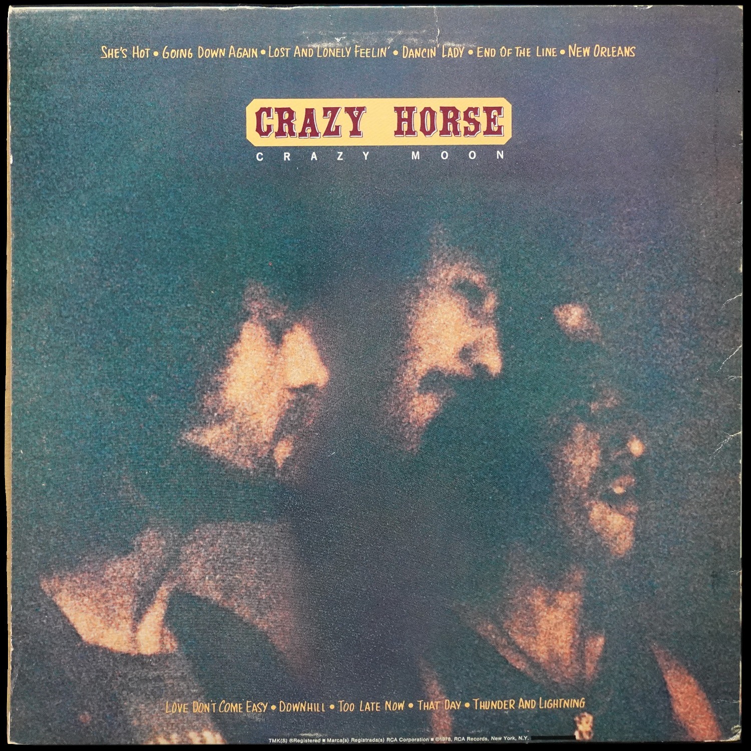 LP Crazy Horse — Crazy Moon фото 2