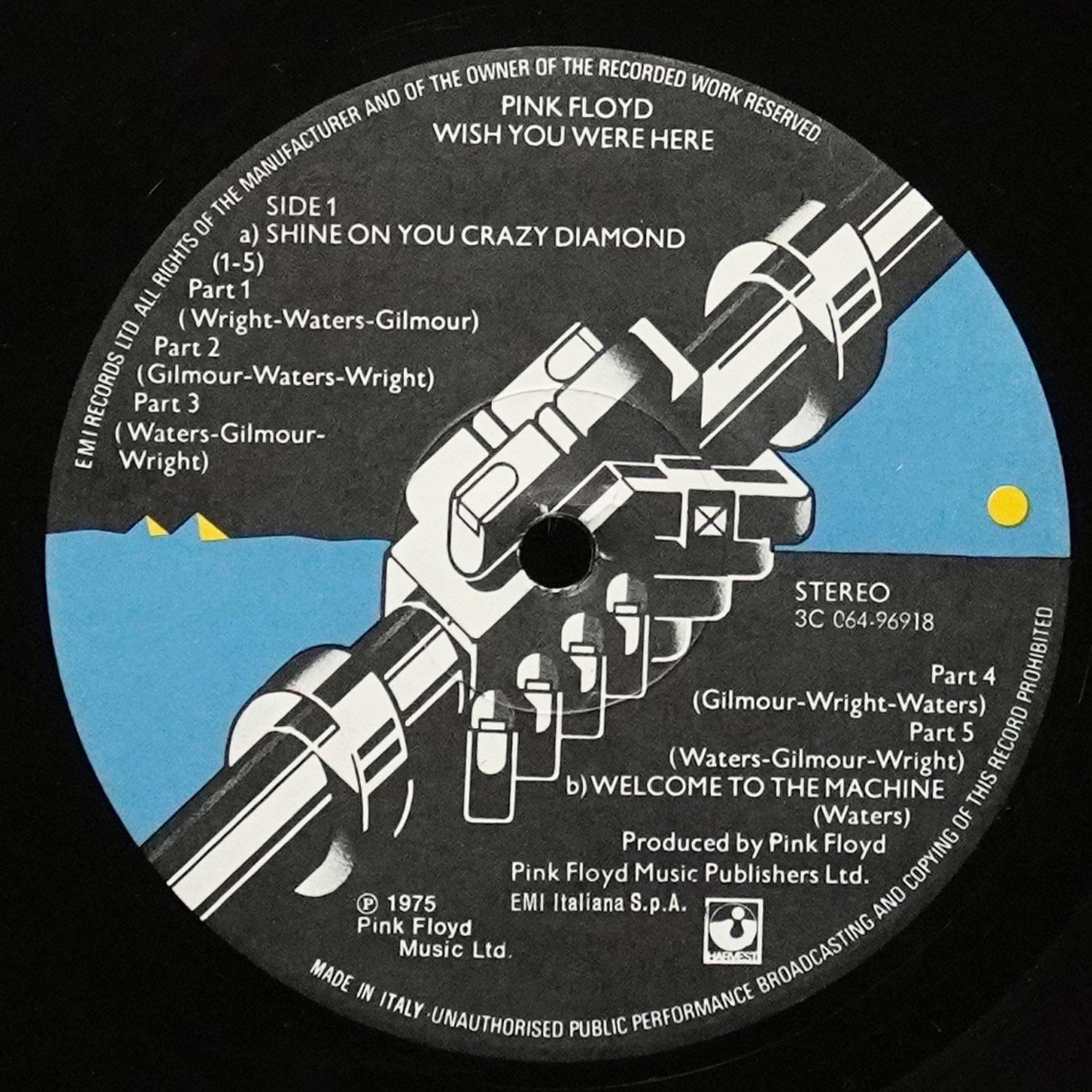 LP Pink Floyd — Wish You Were Here фото 3