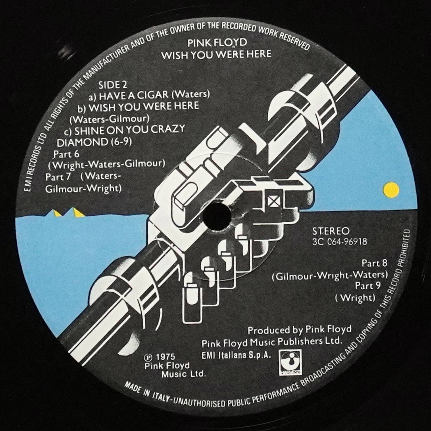 LP Pink Floyd — Wish You Were Here фото 4