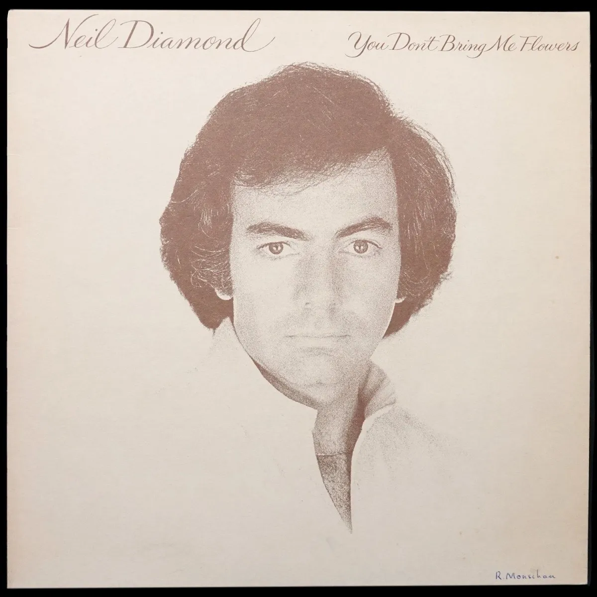 LP Neil Diamond — You Don't Bring Me Flowers фото