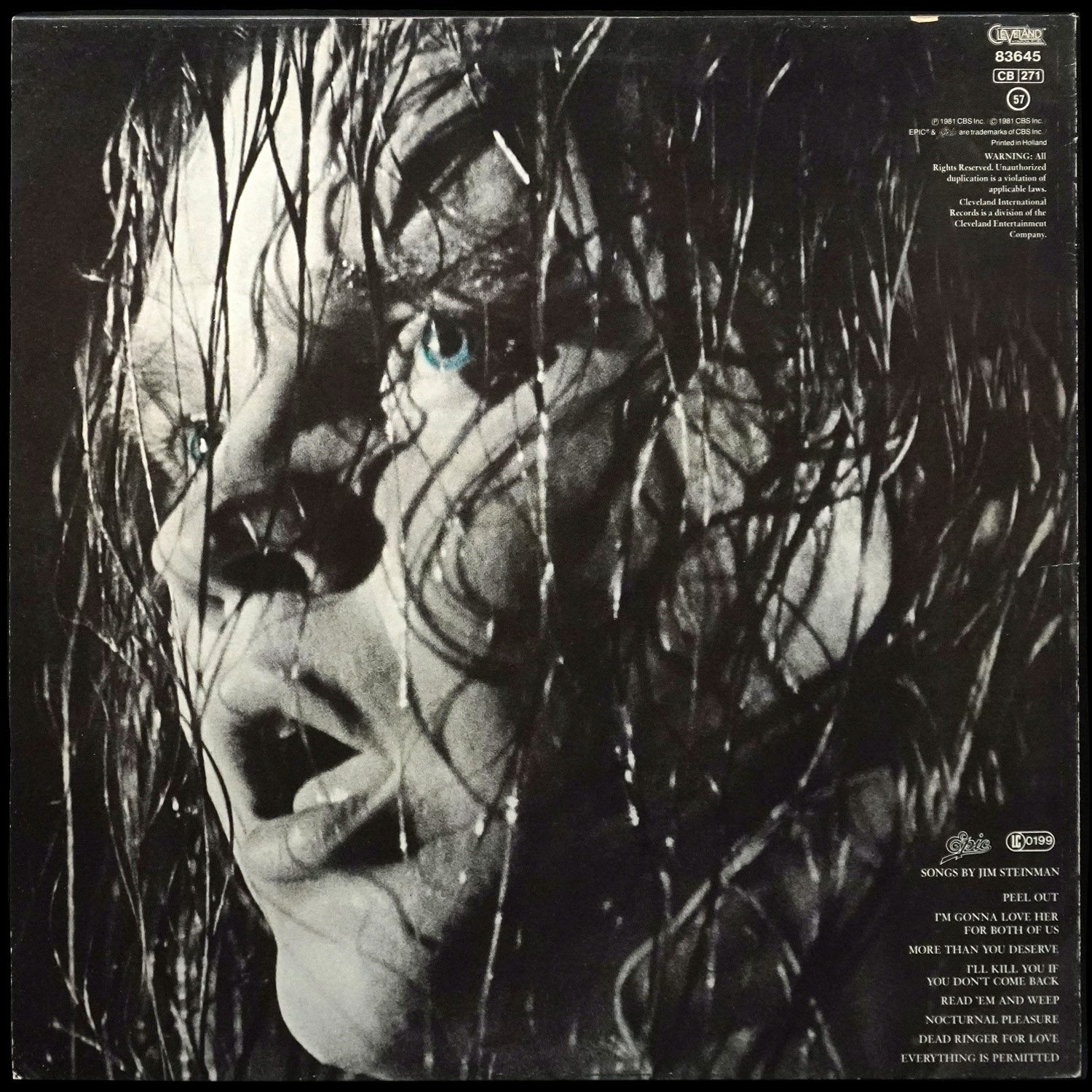 LP Meat Loaf — Dead Ringer фото 2