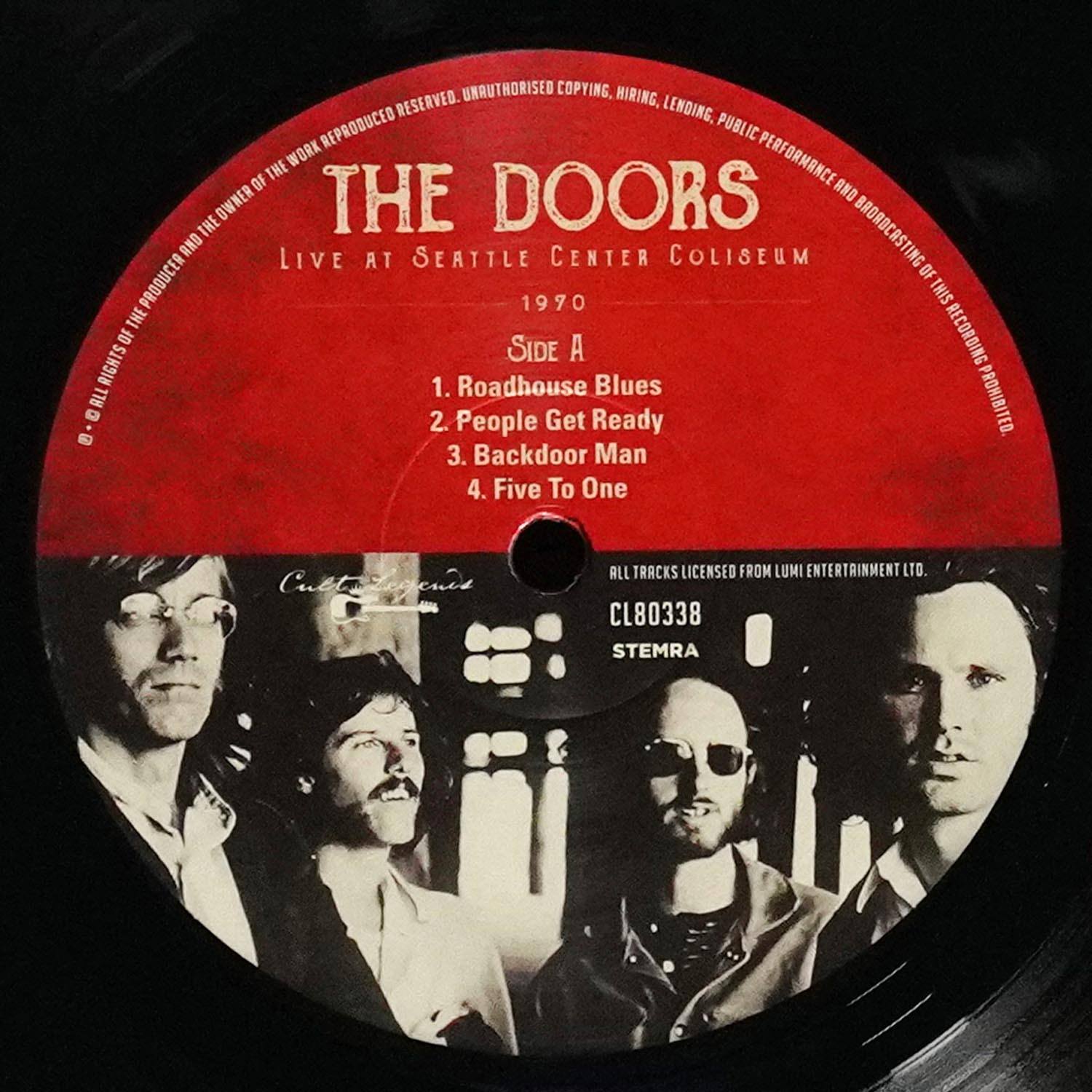 LP Doors — Live At Seattle Center Coliseum 1970 (2LP) фото 3