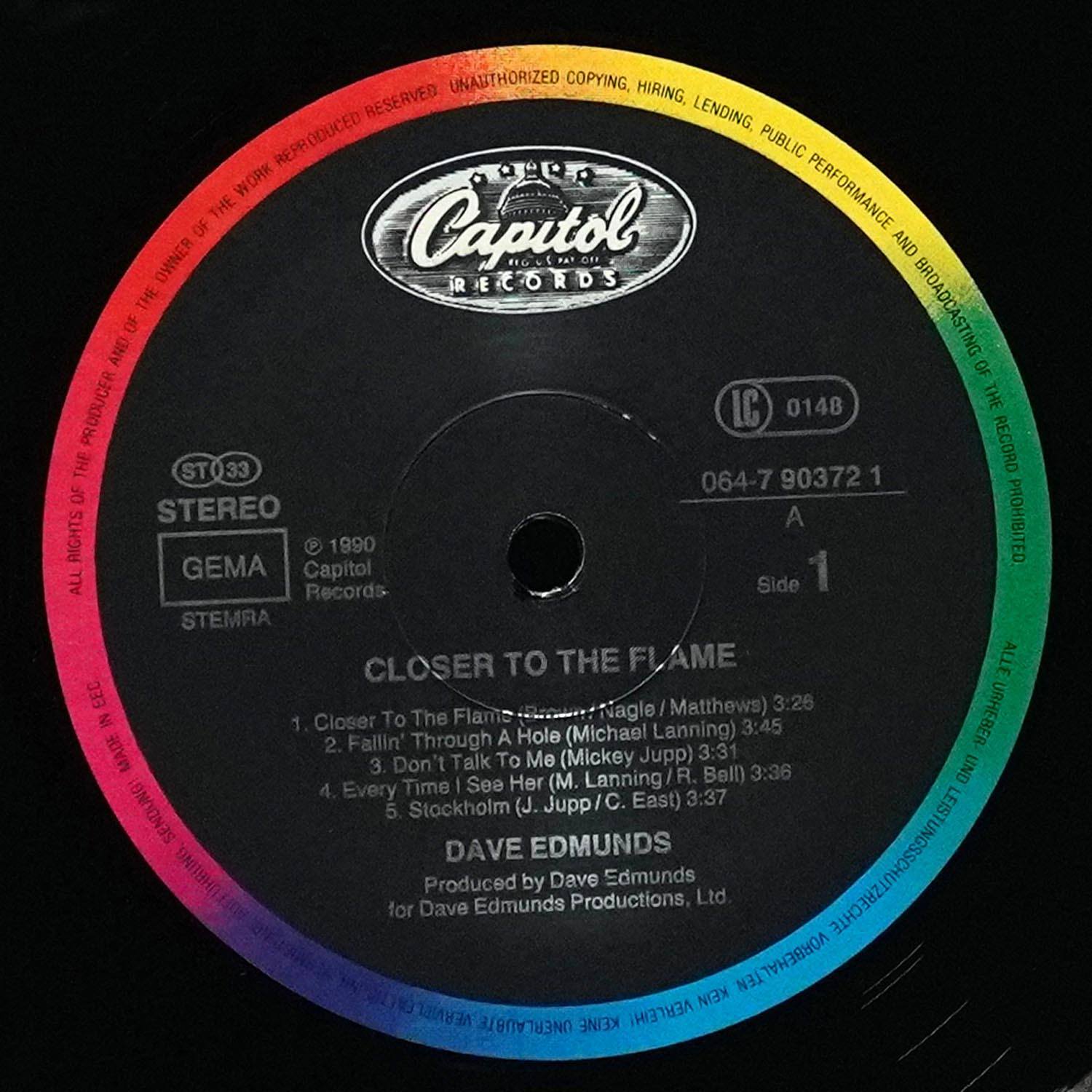 LP Dave Edmunds — Closer To The Flame фото 2