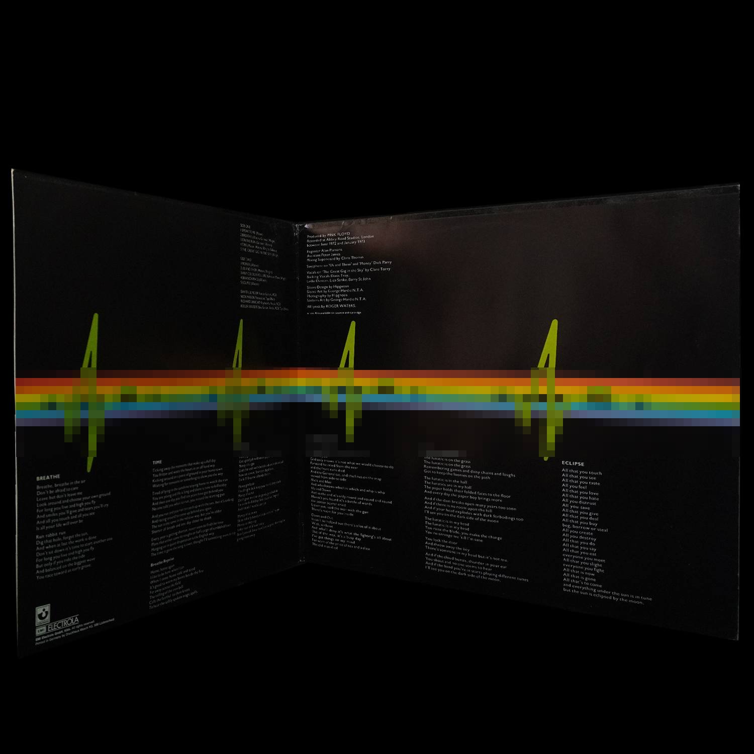 LP Pink Floyd — Dark Side Of The Moon (+ 2 постера) фото 3