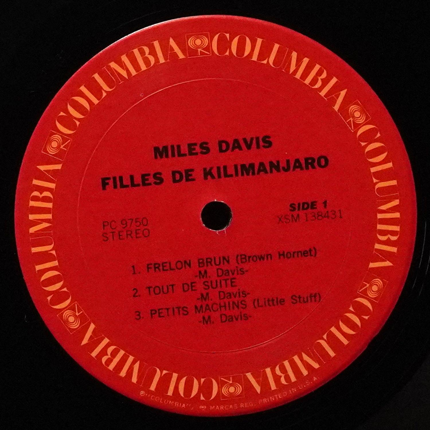 LP Miles Davis — Filles De Kilimanjaro фото 3