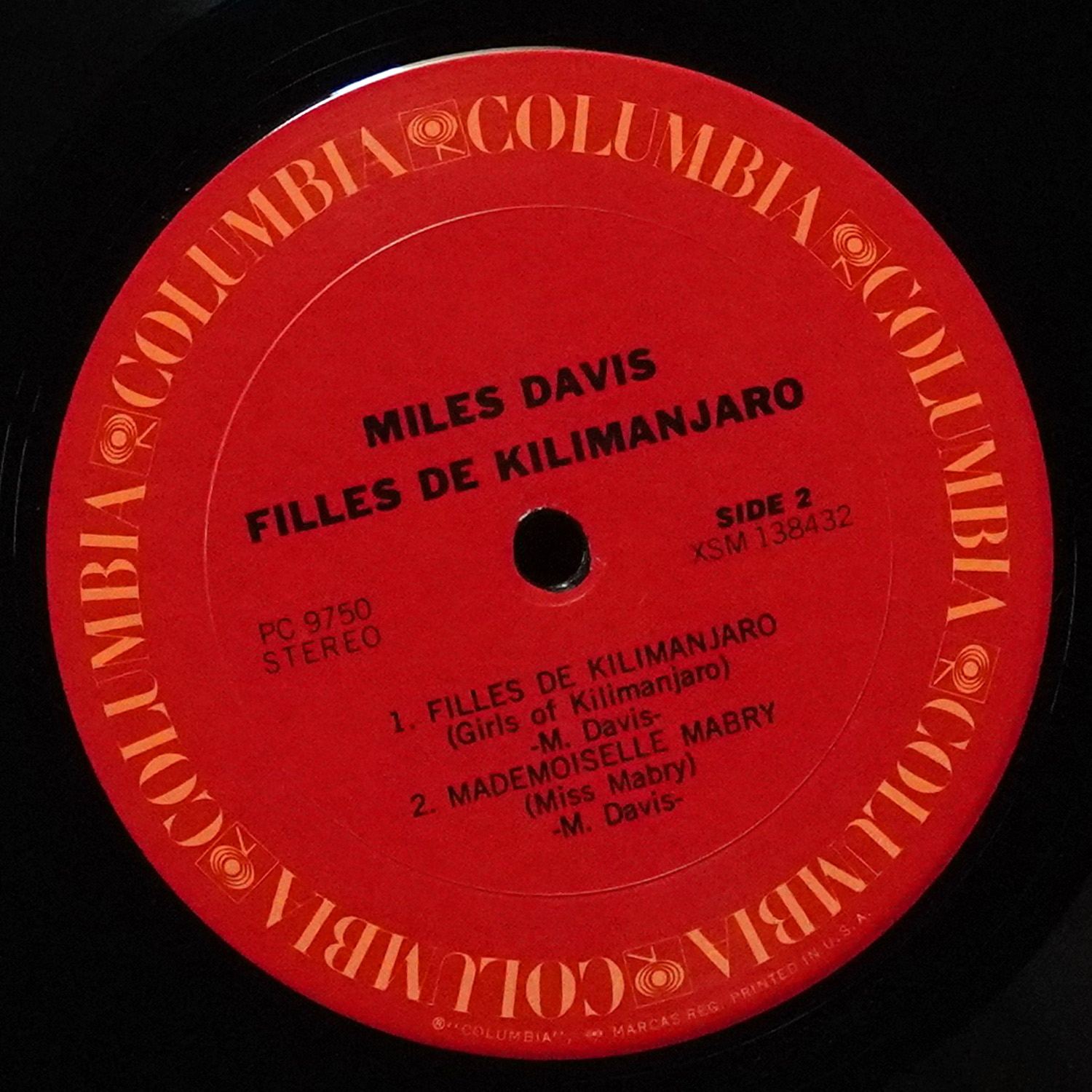 LP Miles Davis — Filles De Kilimanjaro фото 4