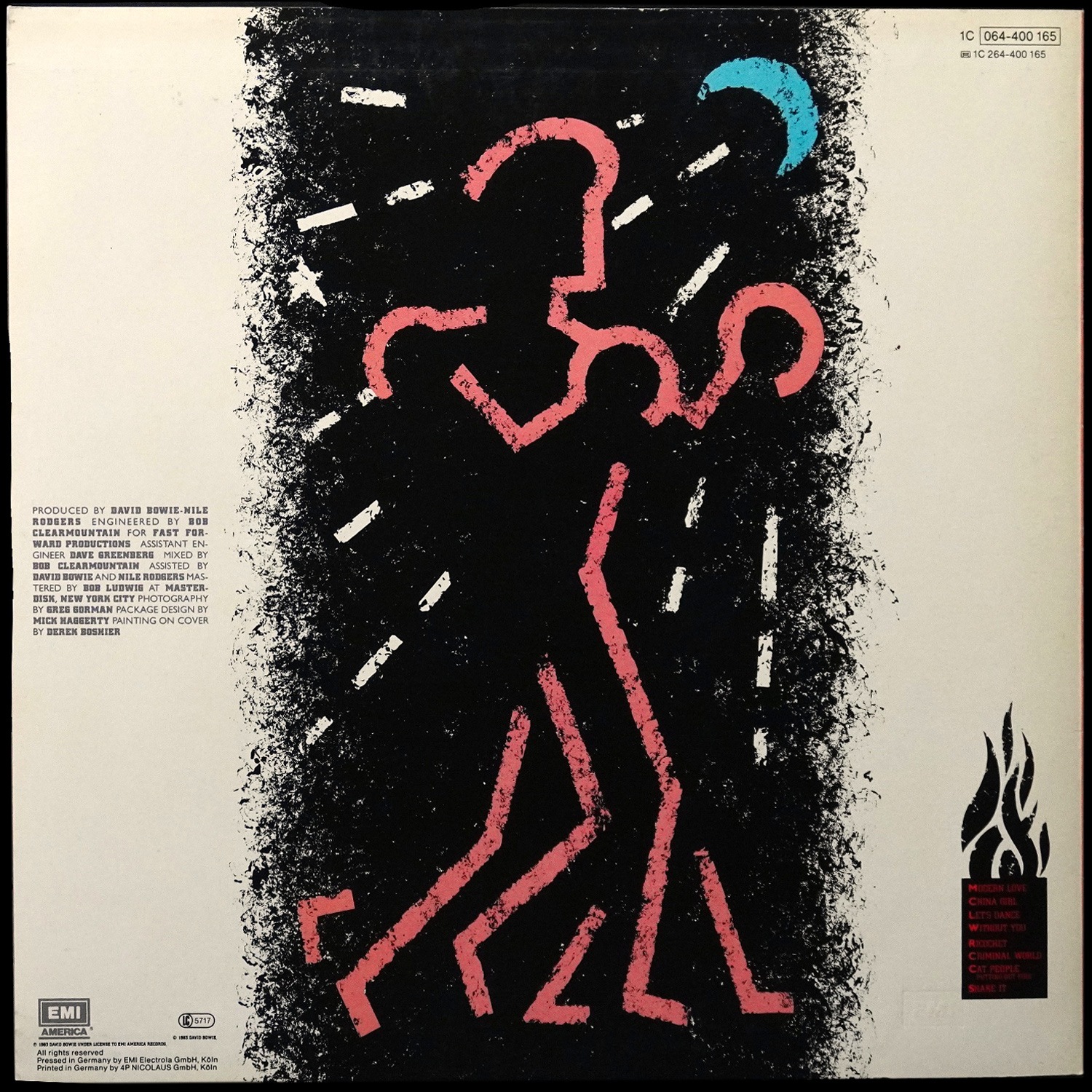 LP David Bowie — Let's Dance фото 2