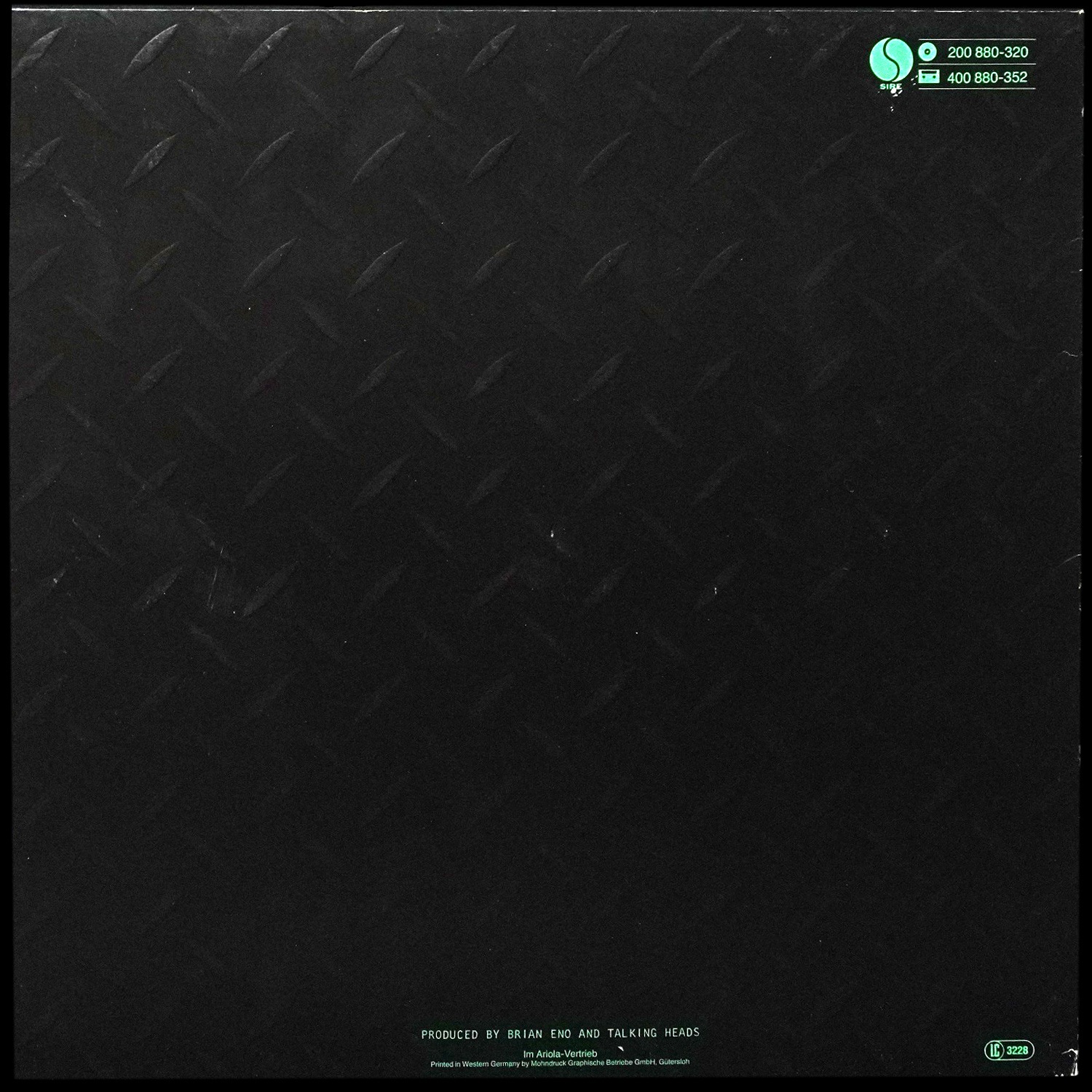 LP Talking Heads — Fear Of Music фото 2