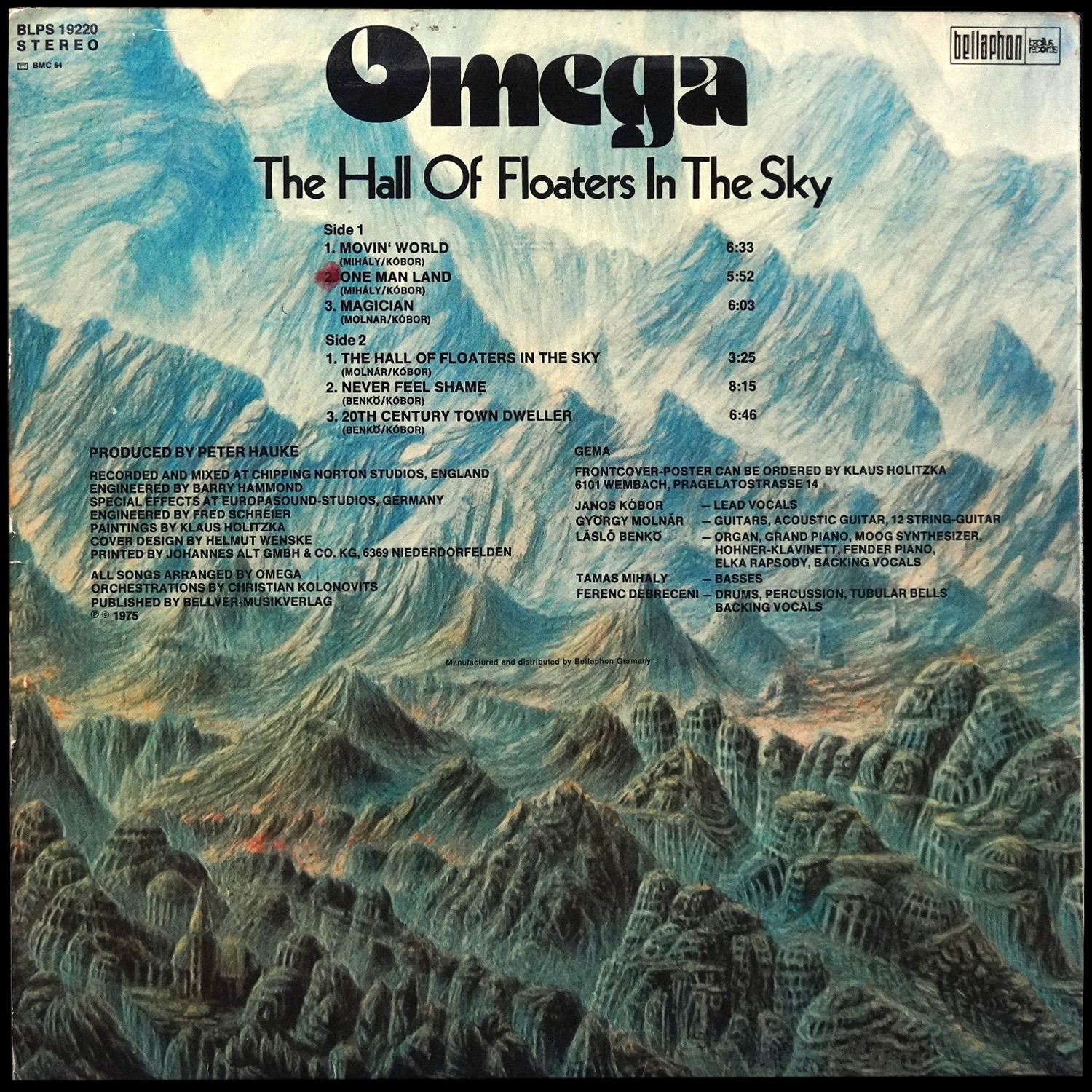 LP Omega — Hall Of Floaters In The Sky фото 2