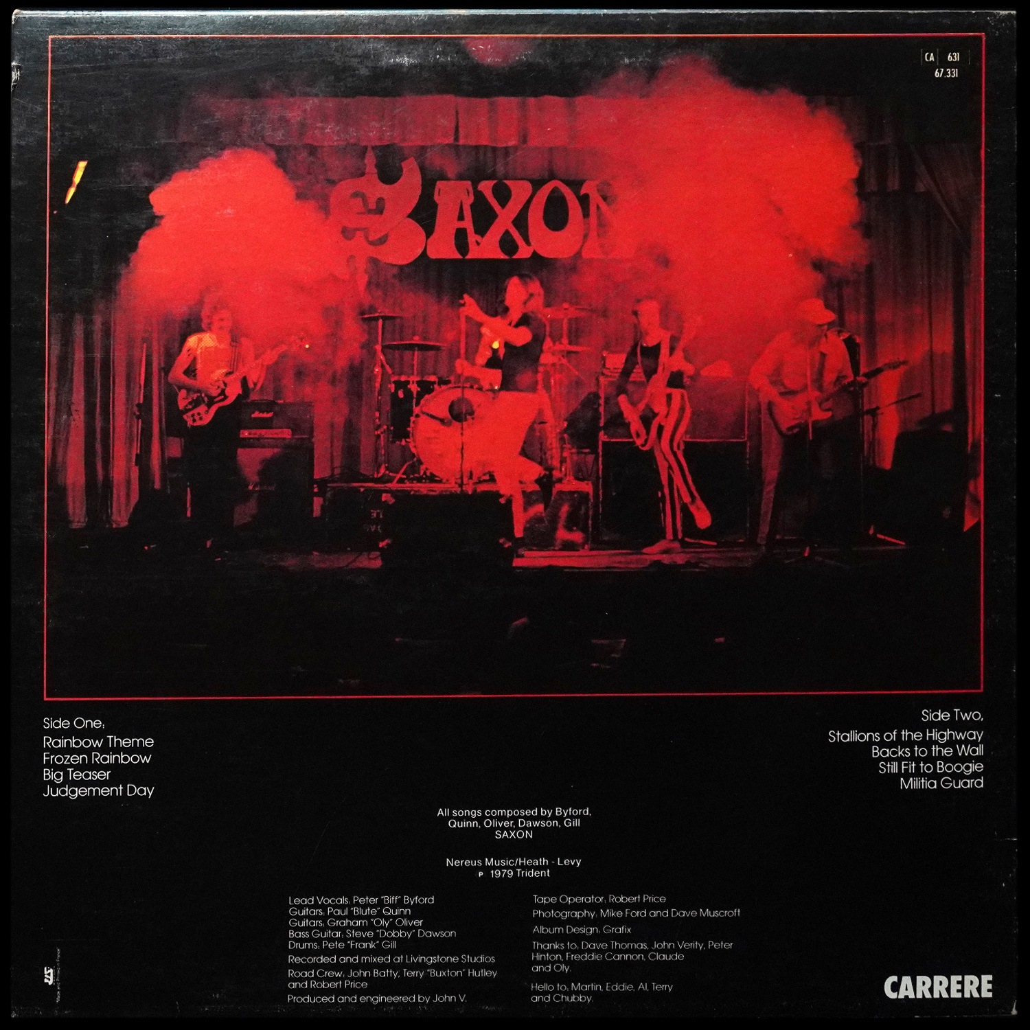 LP Saxon — Saxon фото 2
