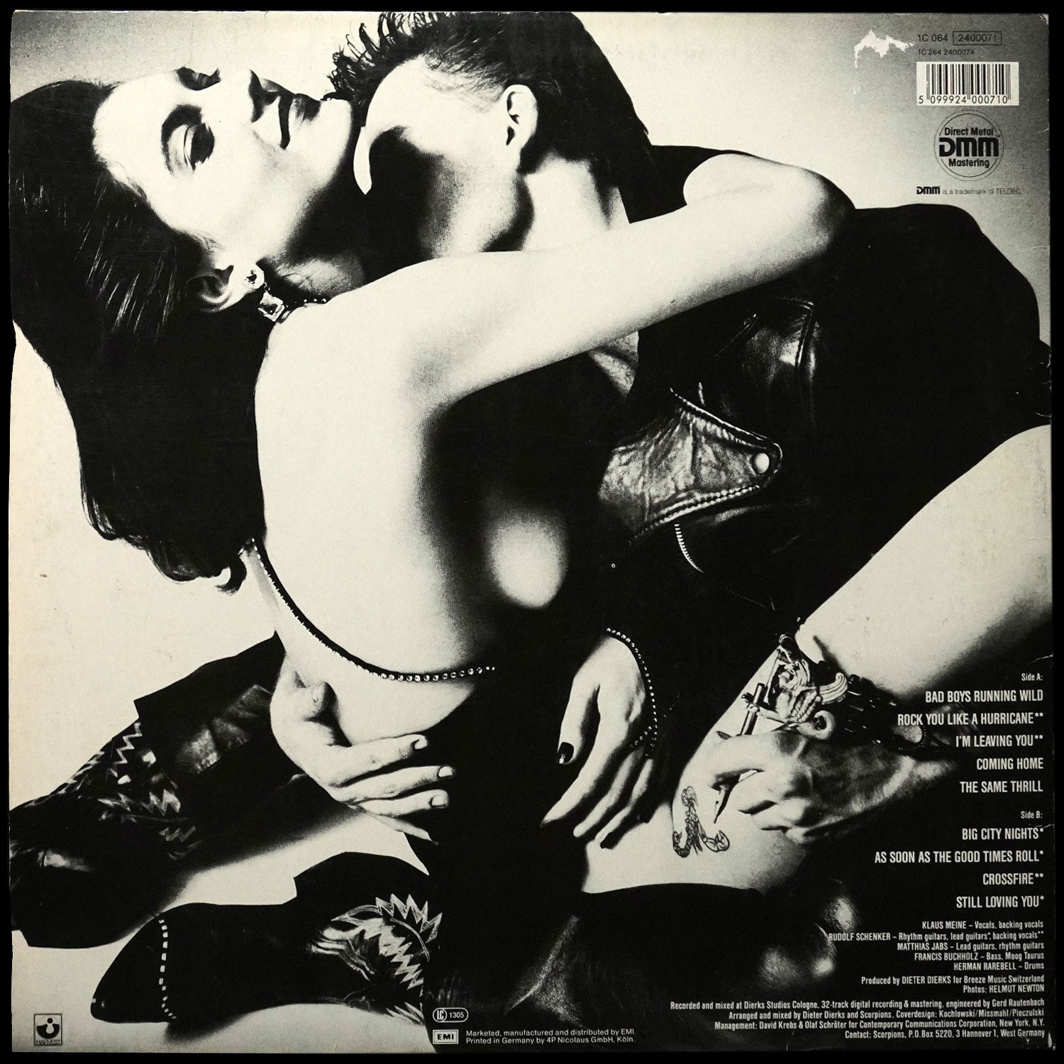LP Scorpions — Love At First Sting фото 2