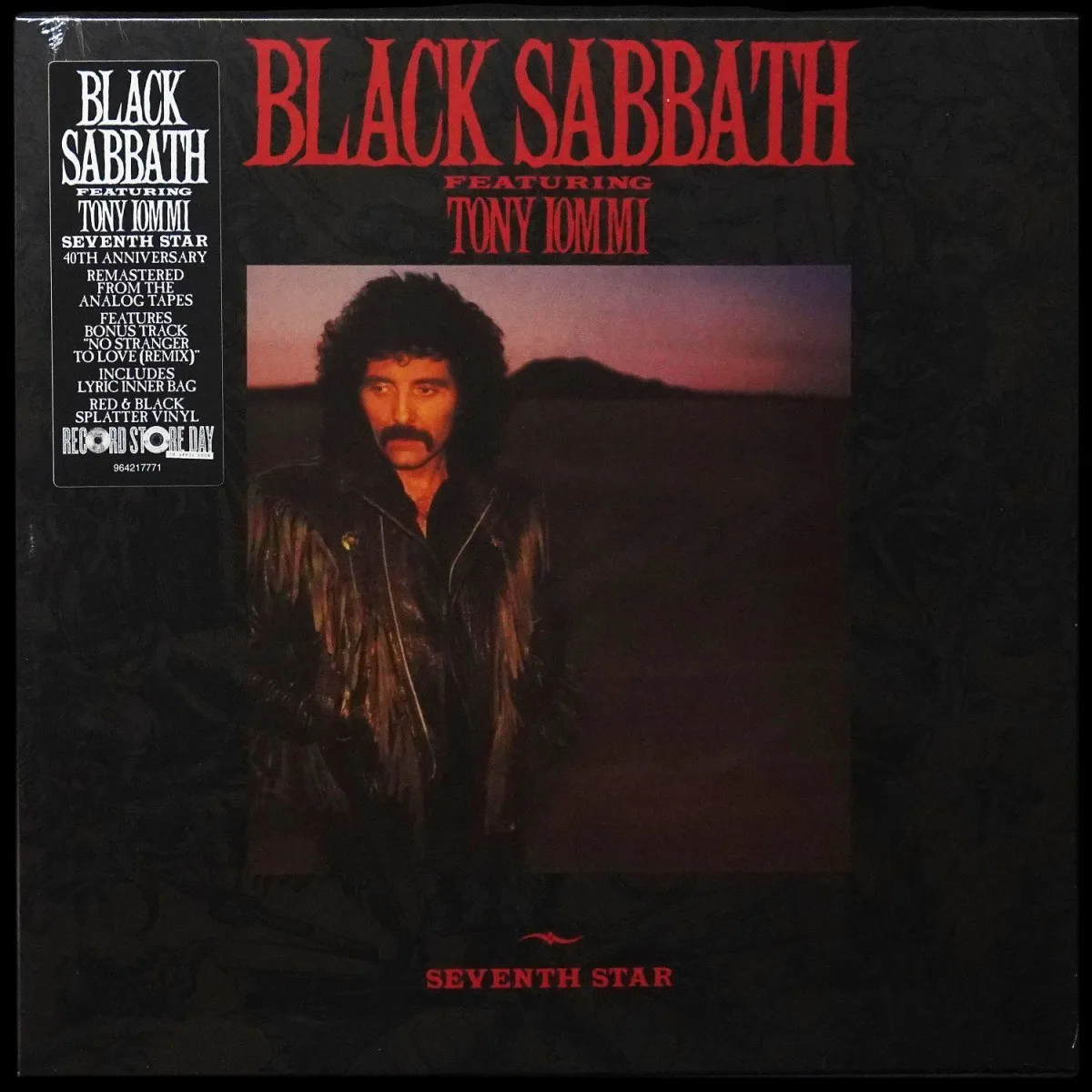 LP Black Sabbath — Seventh Star (цветной винил) фото