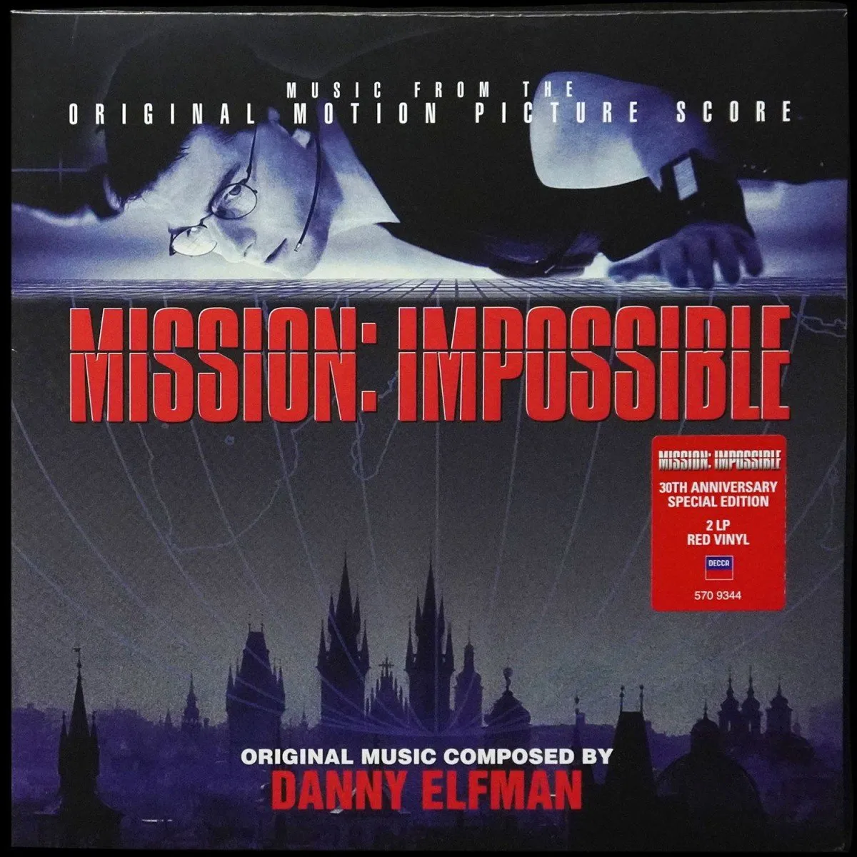 LP Danny Elfman — Mission: Impossible (Music From The Original Motion Picture Score) (2LP, цветной винил) фото