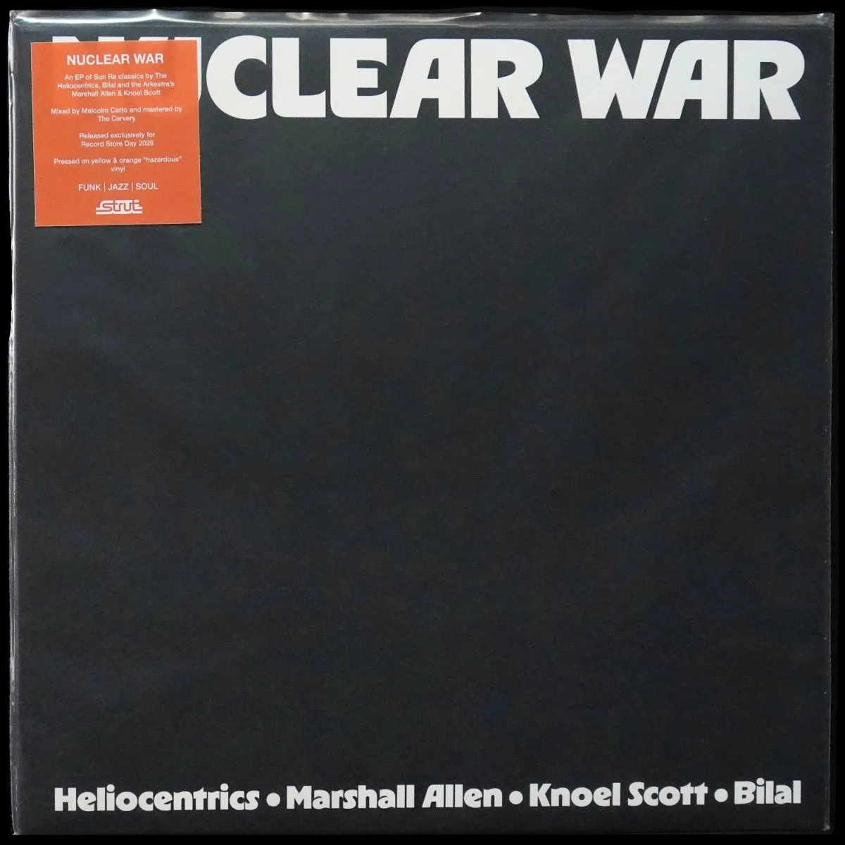 LP Heliocentrics — Nuclear War (EP (мини-альбом), цветной винил) фото