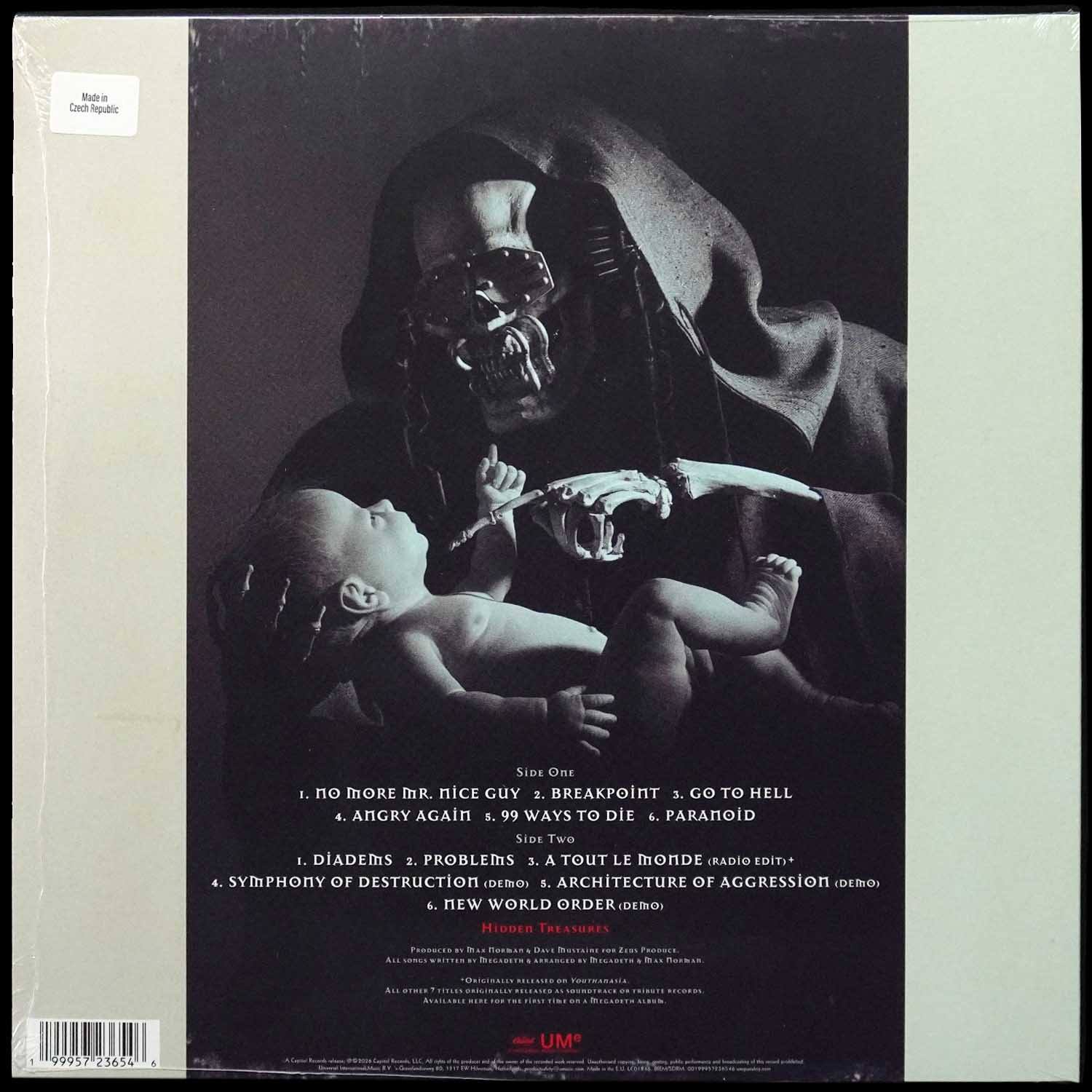 LP Megadeth — Hidden Treasures фото 2