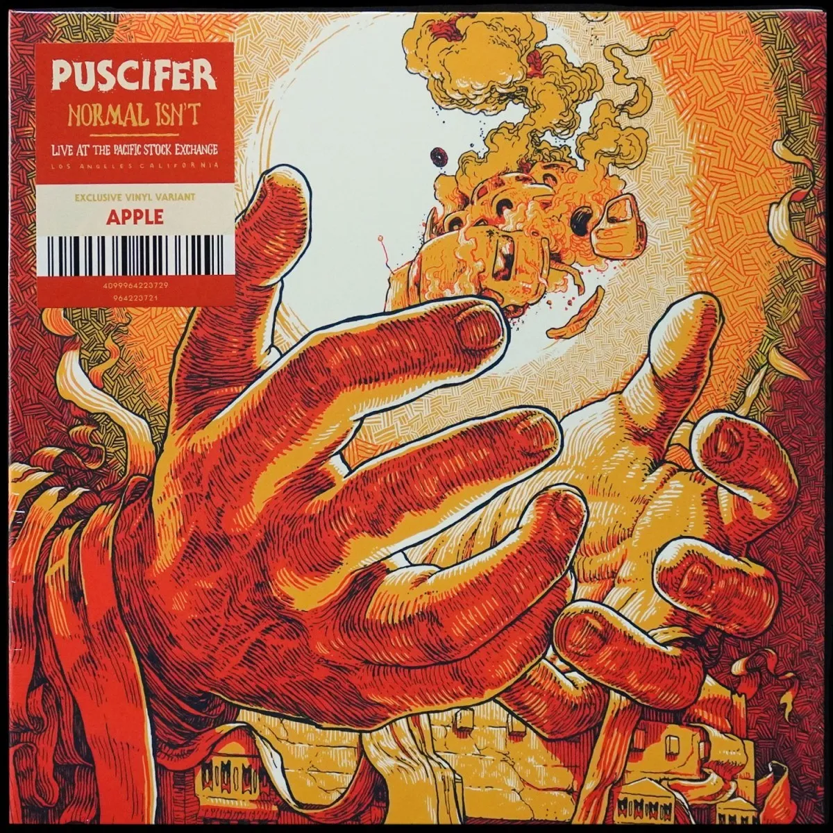 LP Puscifer — Normal Isn't - Live at the Pacific Stock Exchange (цветной винил) фото