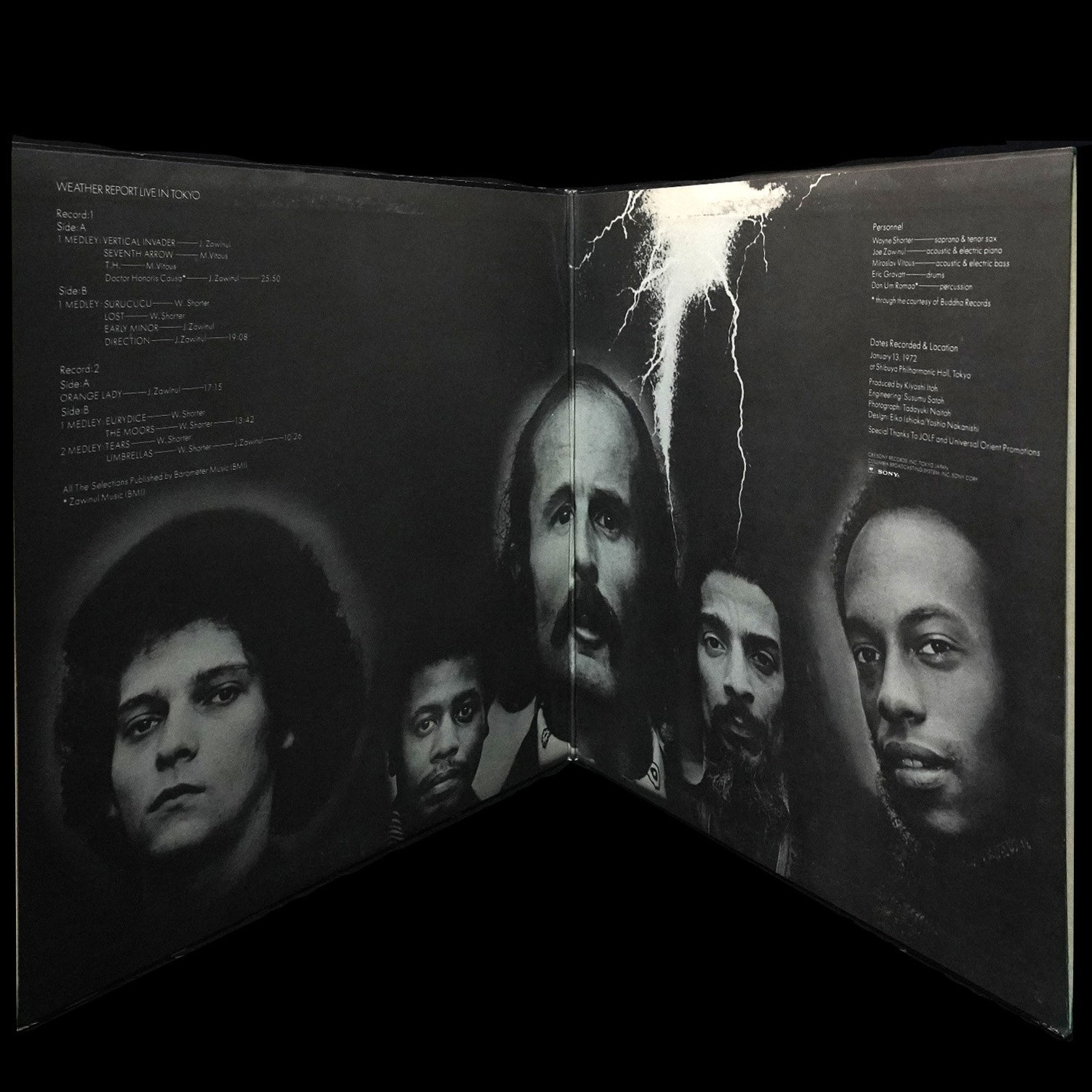 LP Weather Report — Weather Report Live In Tokyo (2LP) фото 9
