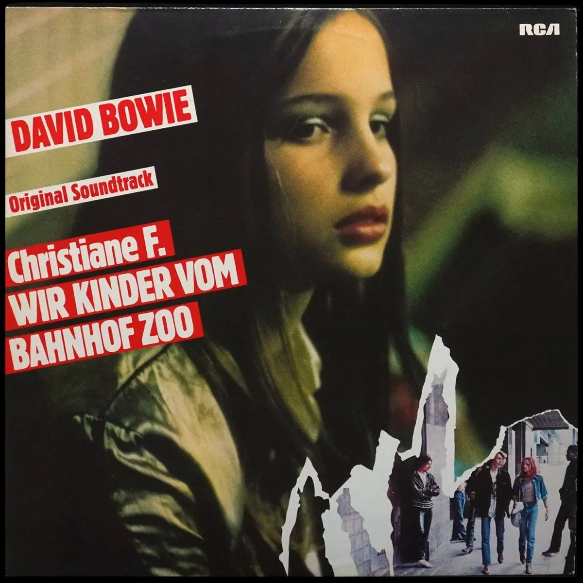 LP David Bowie — Christiane F. - Wir Kinder Vom Bahnhof Zoo фото
