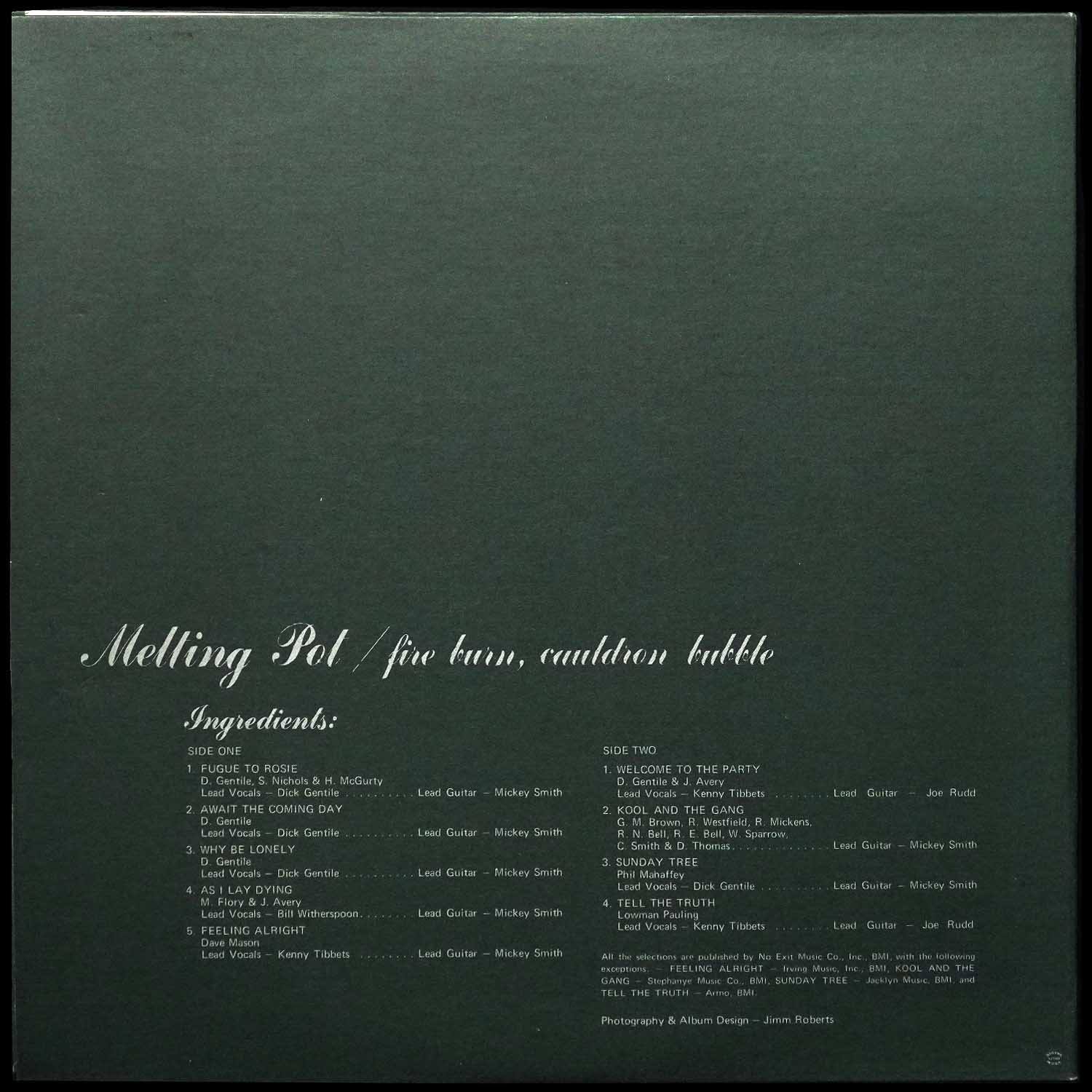LP Melting Pot — Fire Burn, Cauldron Bubble фото 2