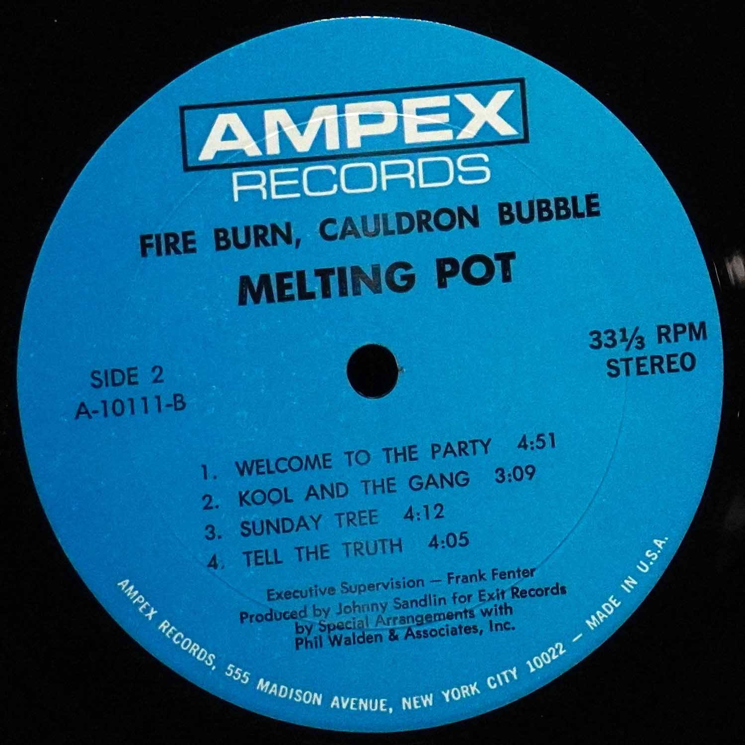 LP Melting Pot — Fire Burn, Cauldron Bubble фото 4