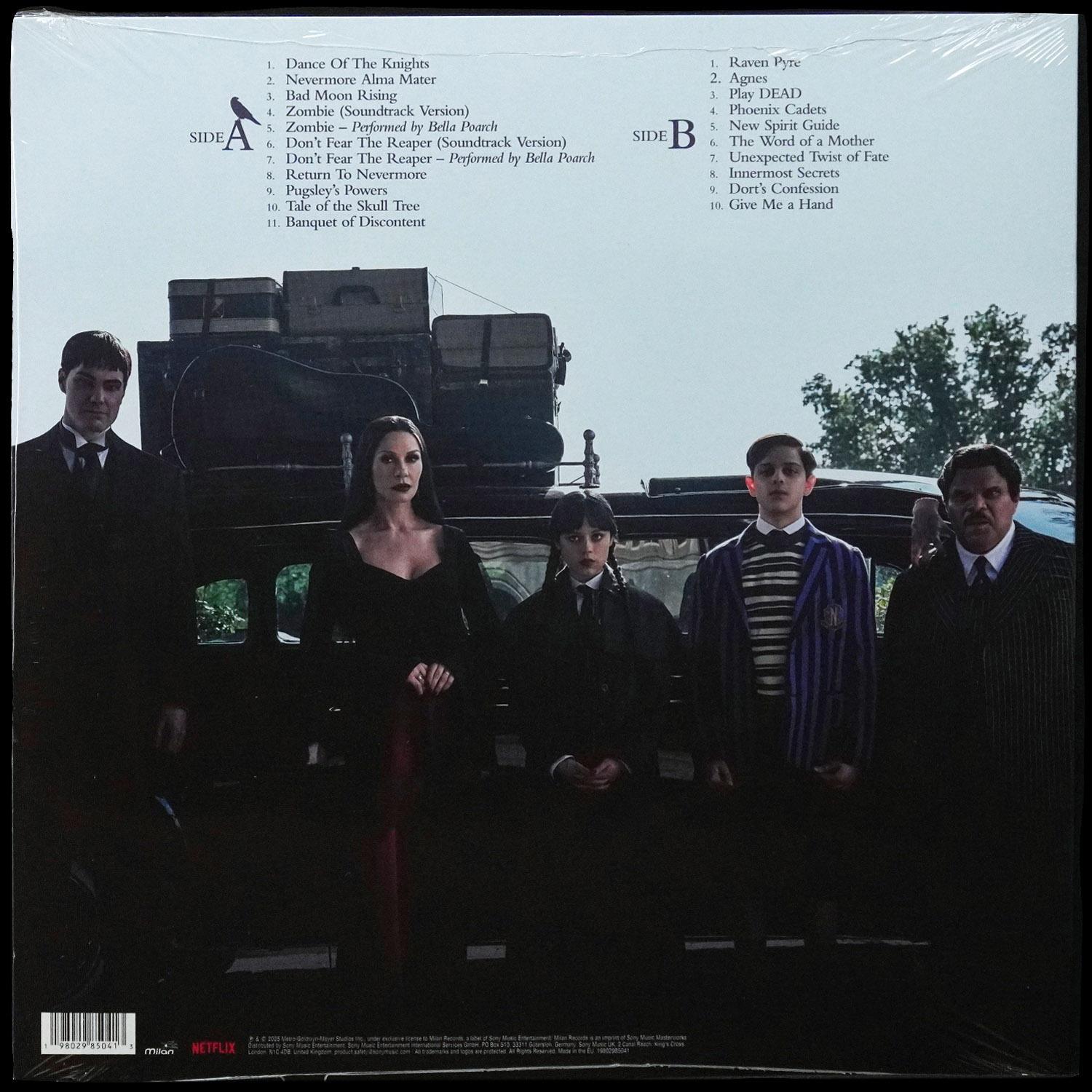 LP V/A — Wednesday - Season 2 (Soundtrack Highlights From The Netflix Series) (цветной винил) фото 2