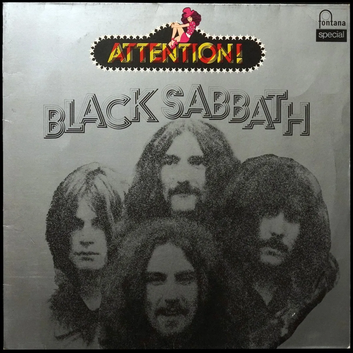 LP Black Sabbath — Attention! Black Sabbath! фото
