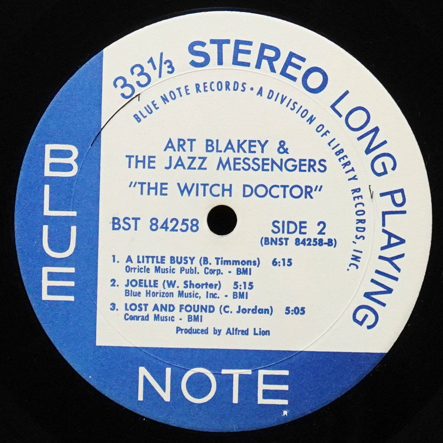 LP Art Blakey And The Jazz Messengers — Witch Doctor фото 4