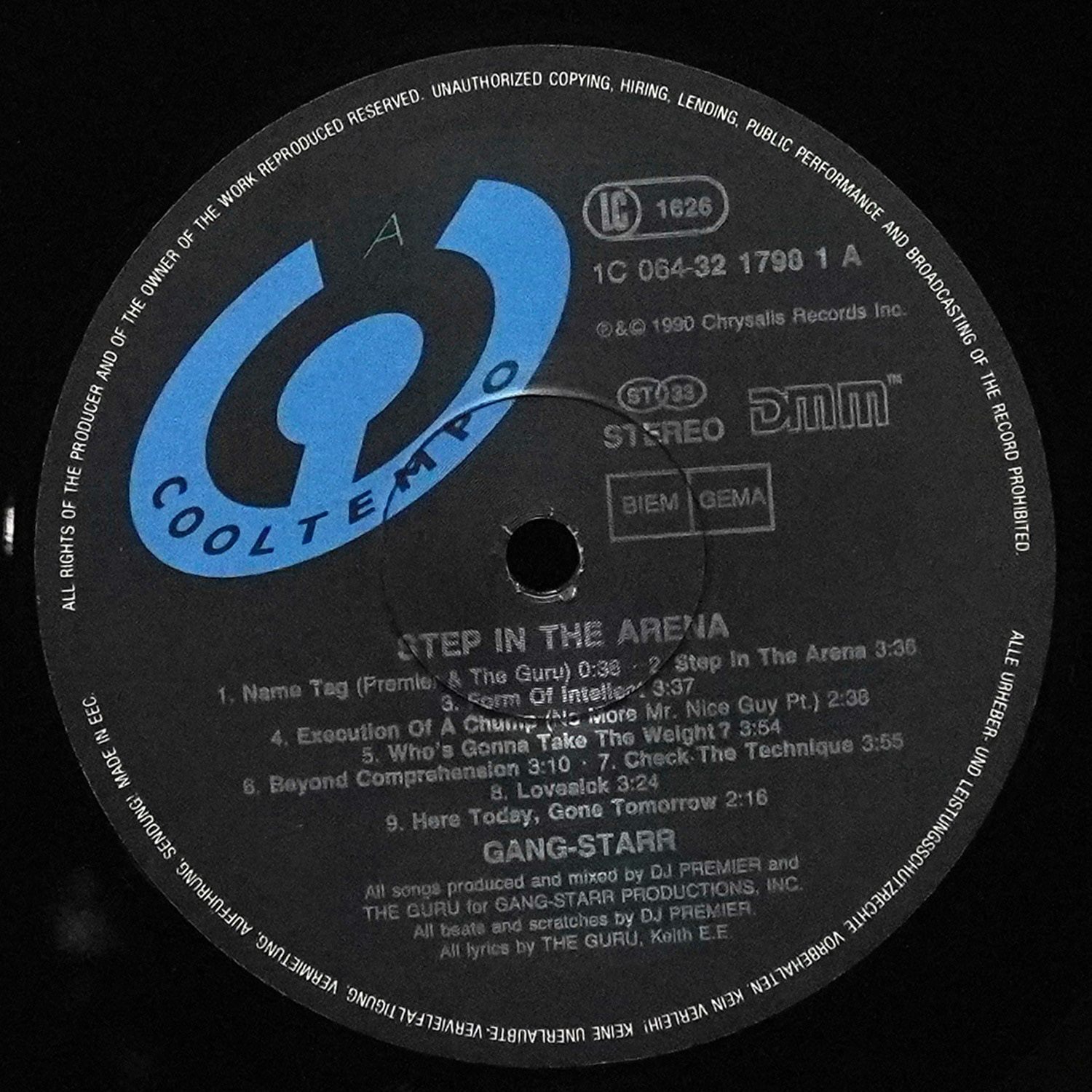 LP Gang Starr — Step In The Arena фото 3