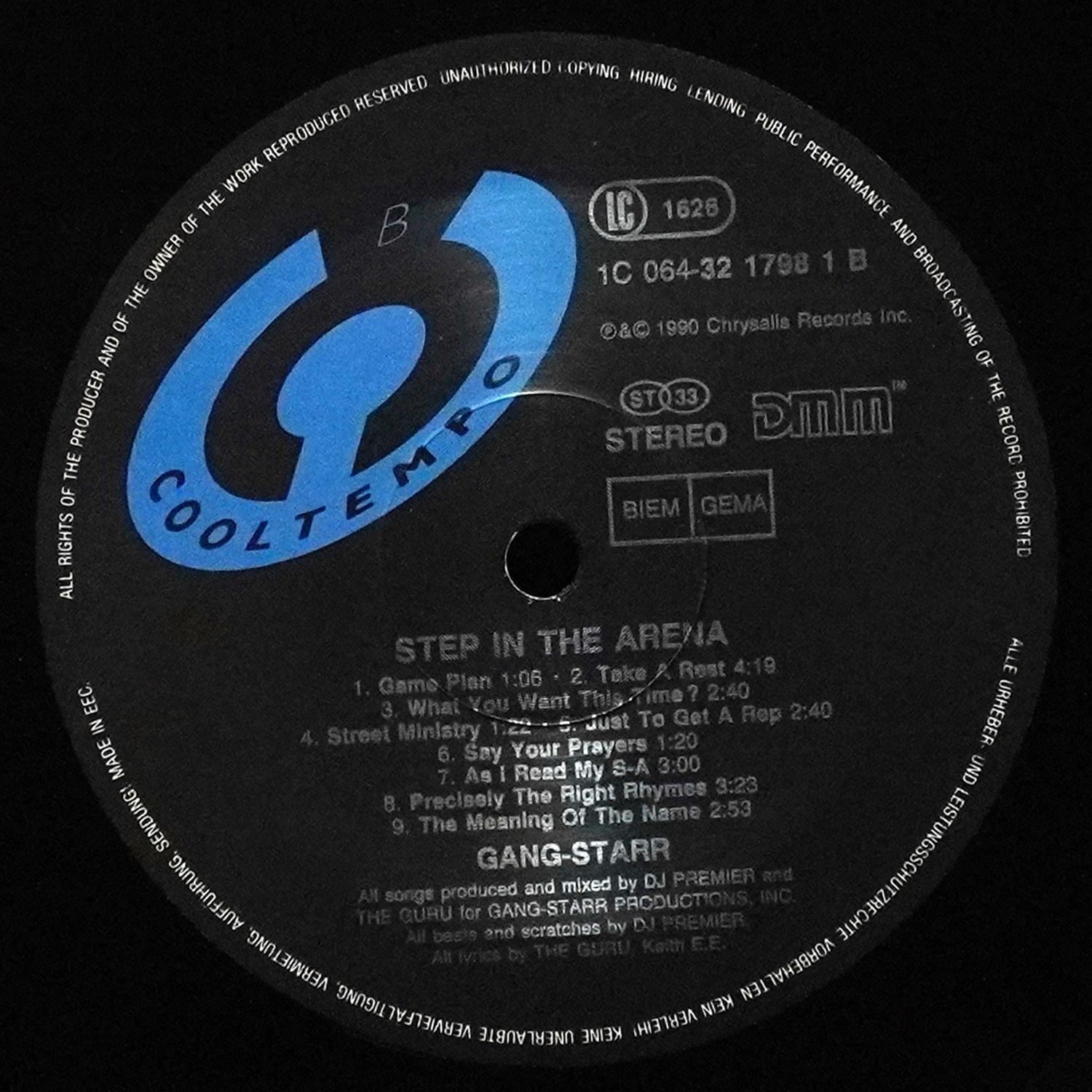 LP Gang Starr — Step In The Arena фото 4
