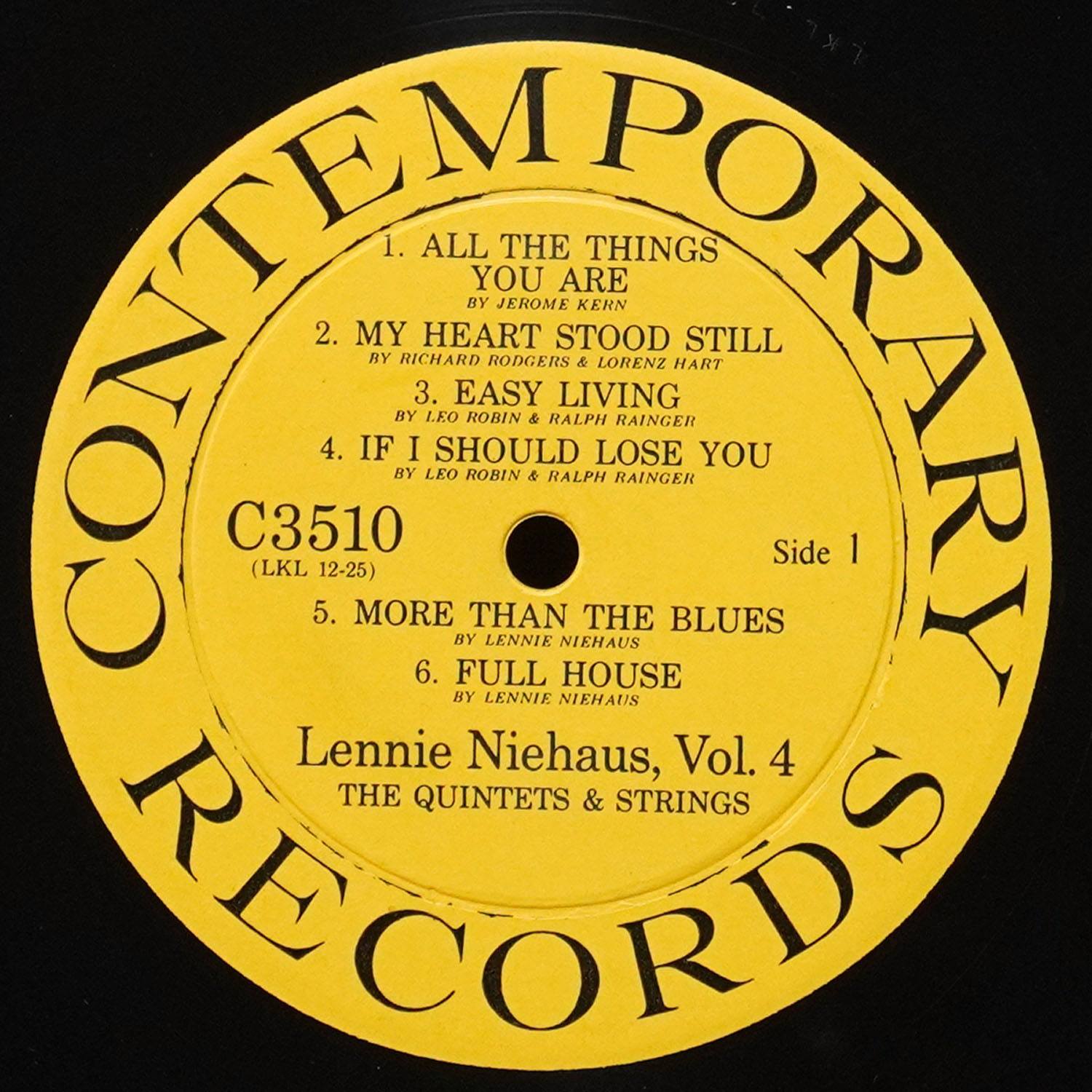 LP Lennie Niehaus — Vol. 4: The Quintets & Strings фото 3
